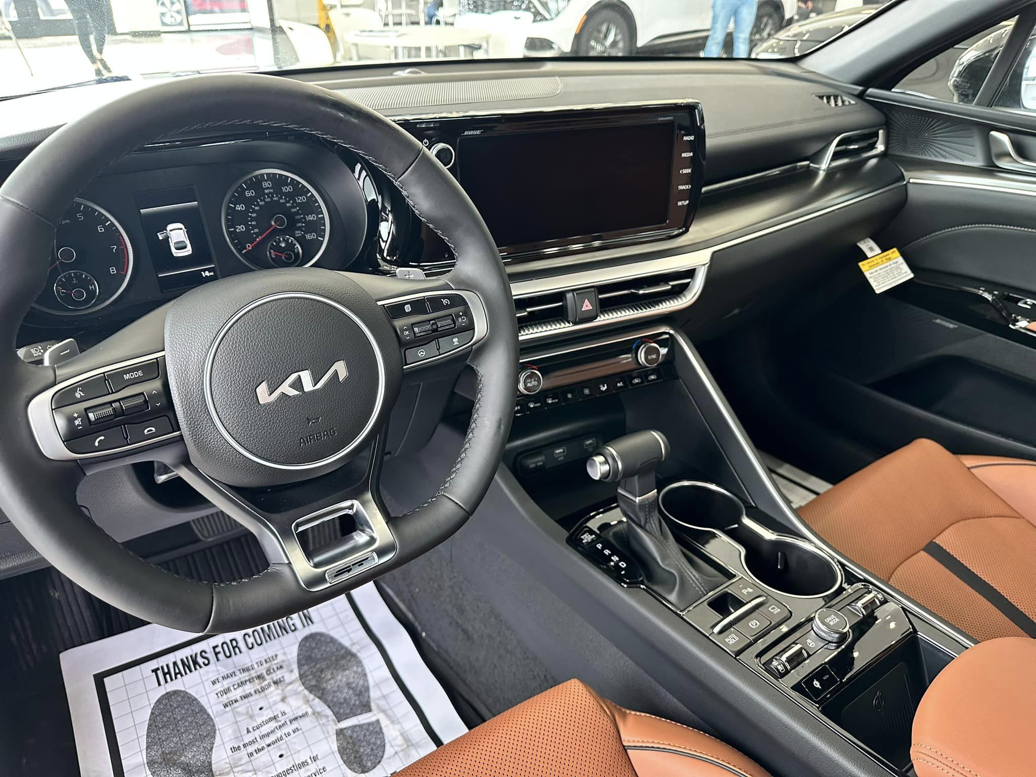 2023 Kia K5 - Saphire Blue GT FWD - Driver's Interior View