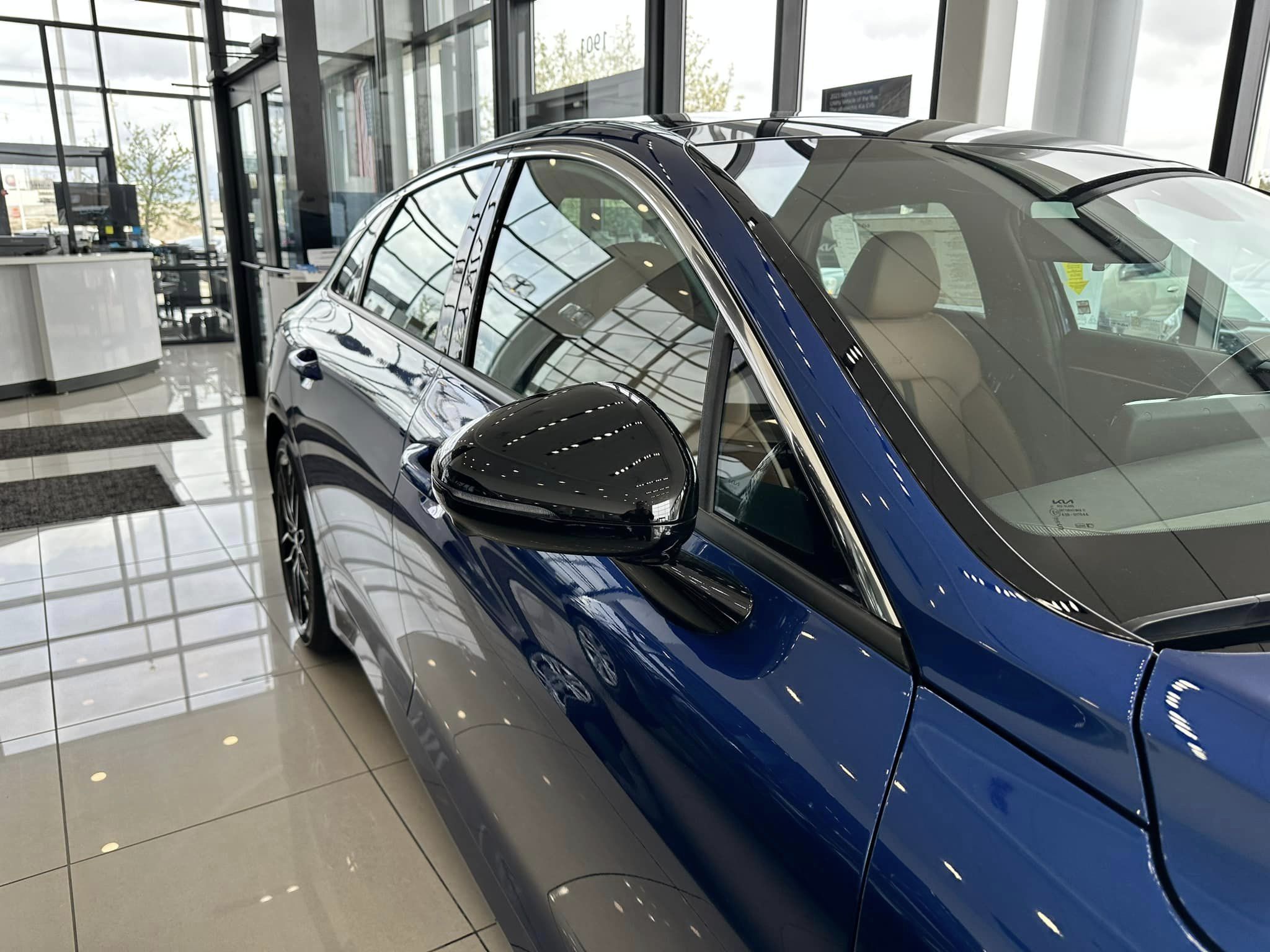 2023 Kia K5 - Saphire Blue GT FWD - Passenger Side Mirror
