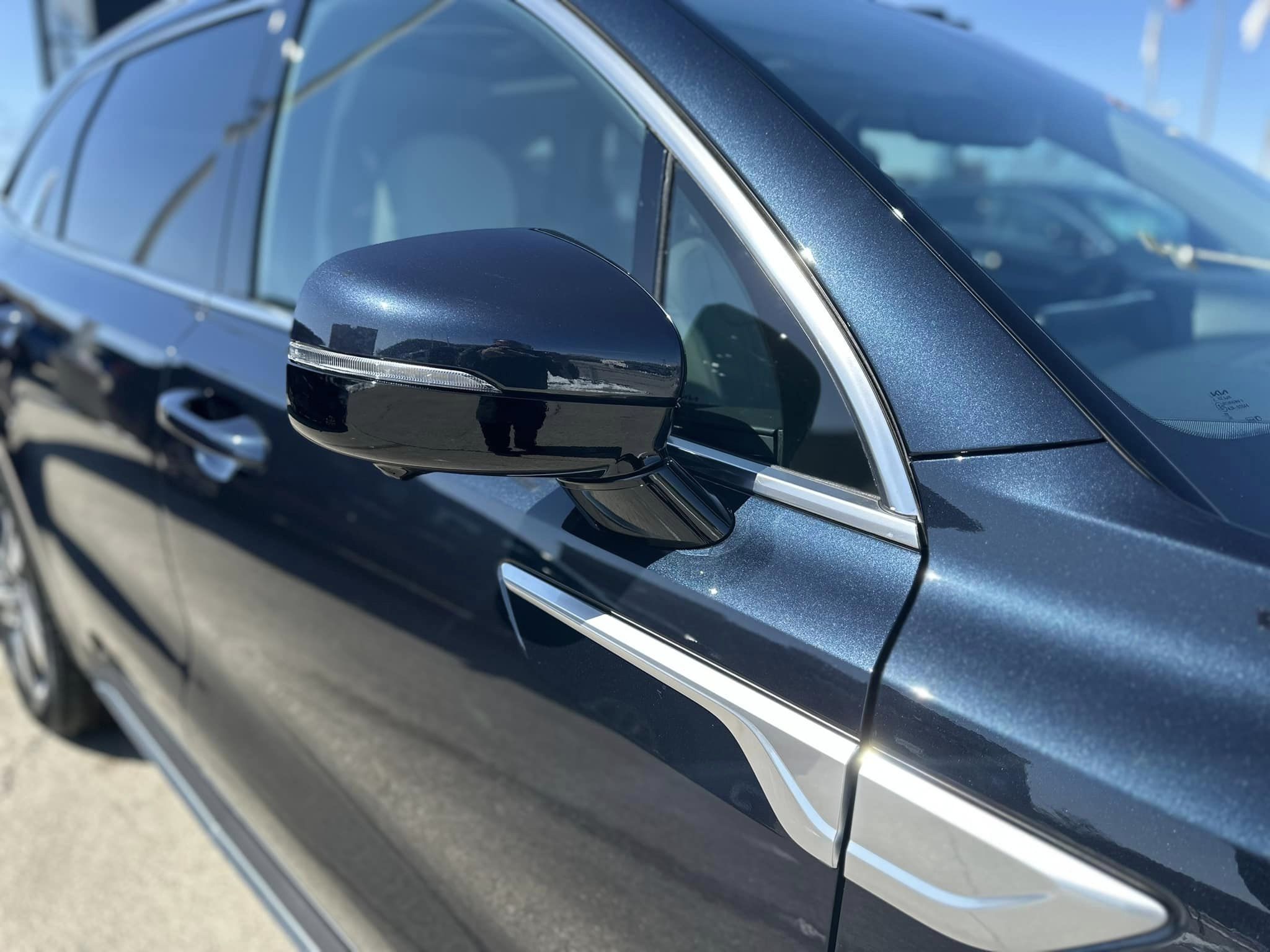 2023 Kia Sportage - Gravity Blue - HEV Hybrid SX Prestige Trim - Side View Mirror