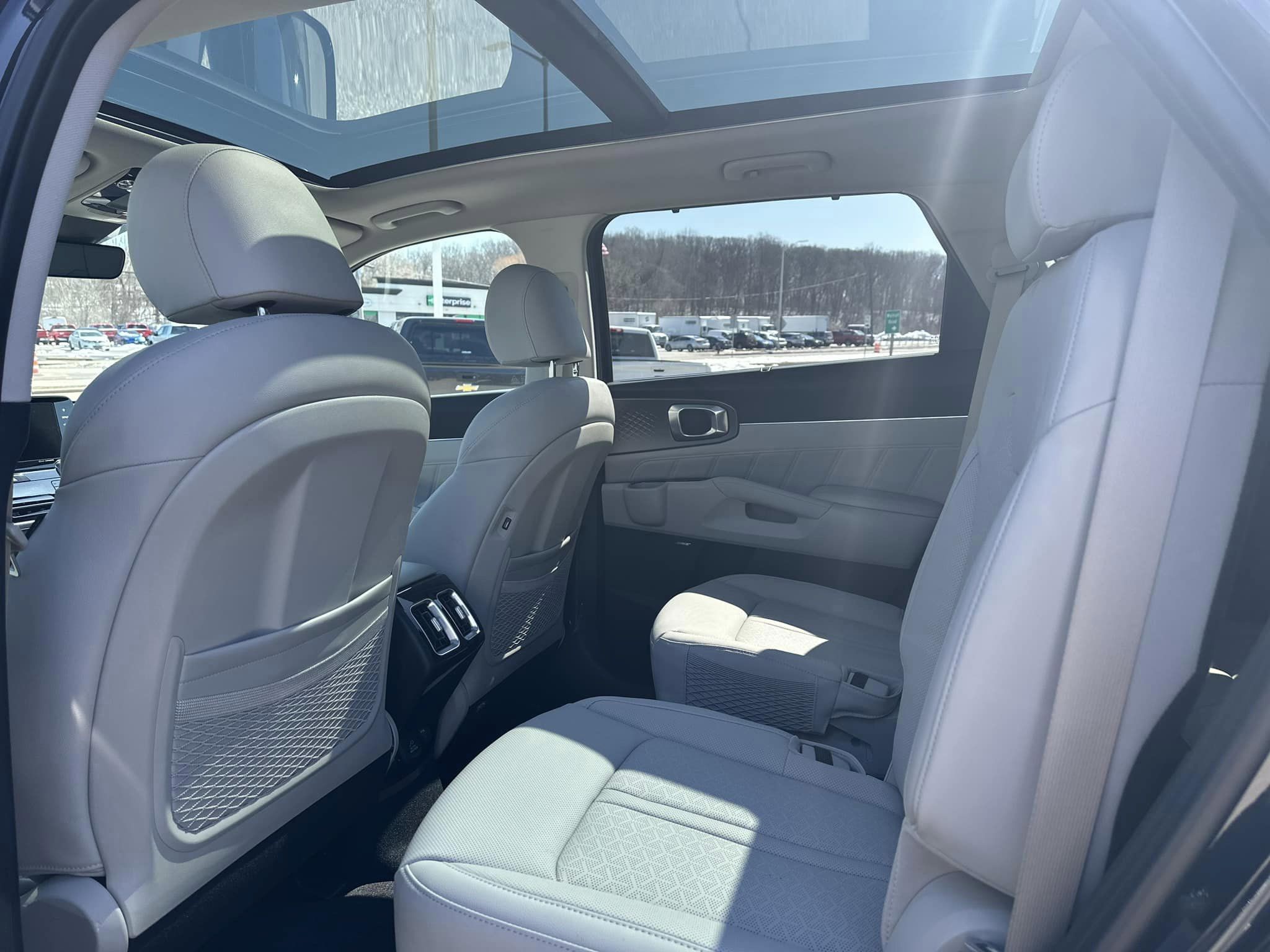 2023 Kia Sportage - Gravity Blue - HEV Hybrid SX Prestige Trim - Second Row View