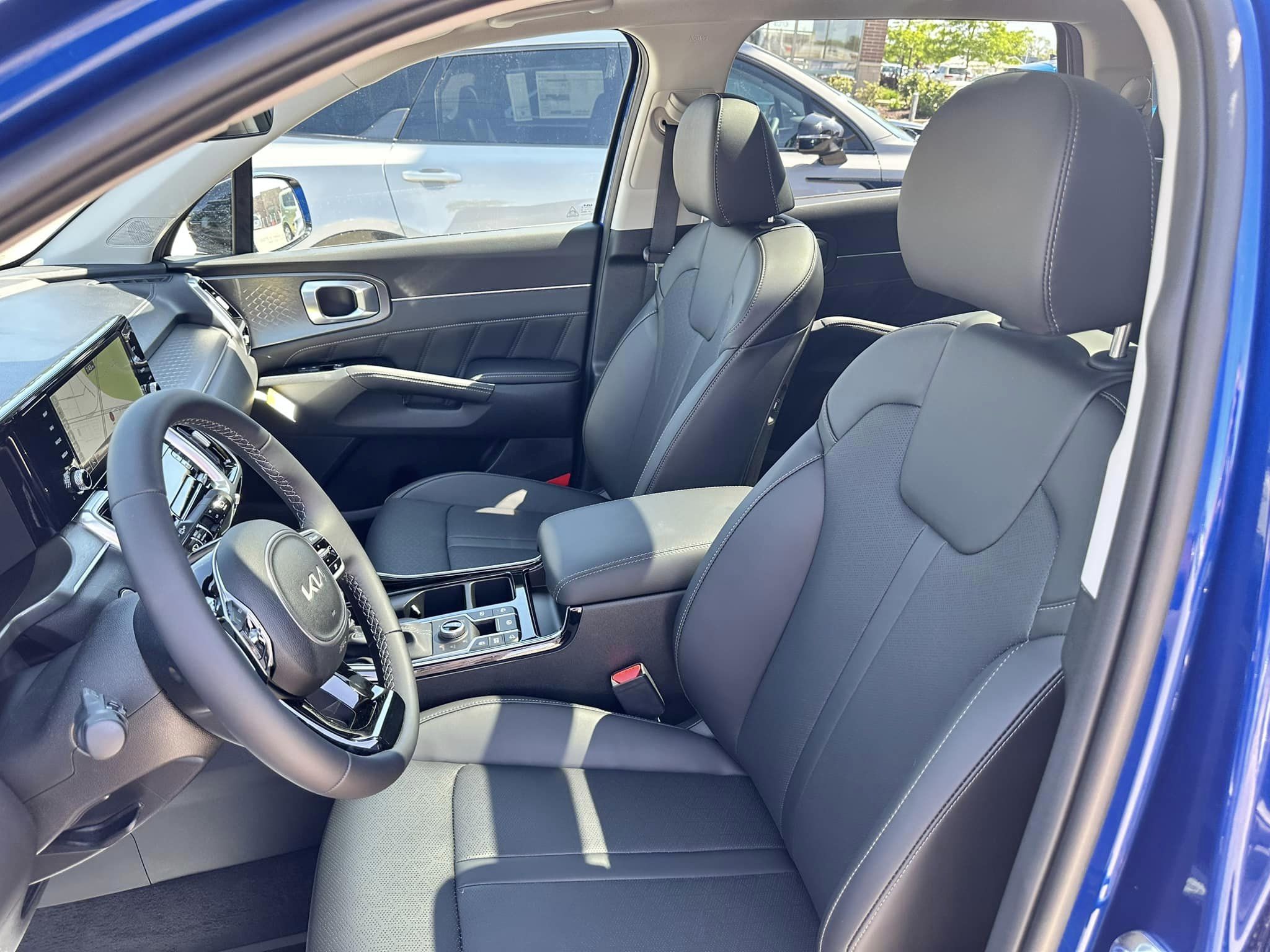 2023 Kia Sportage - Sapphire Blue - SX AWD Trim - Driver Cockpit