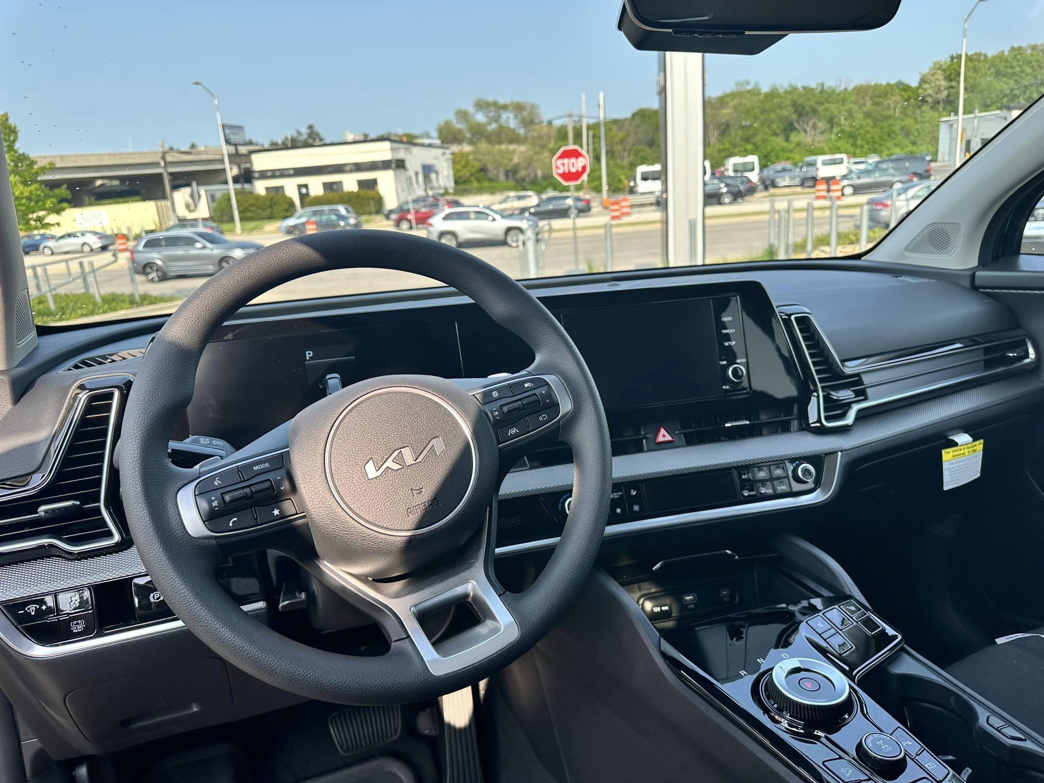 2023 Kia Sportage Hybrid - Fusion Black - LX Trim - Steering Wheel
