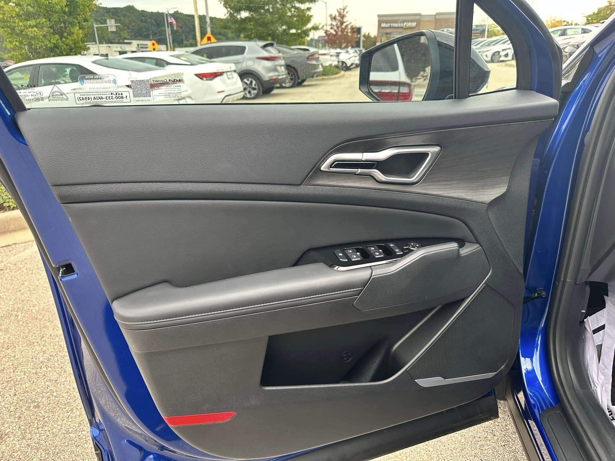 2024 Kia Sportage - Sapphire Blue - X-Line AWD Trim - Driver's Door