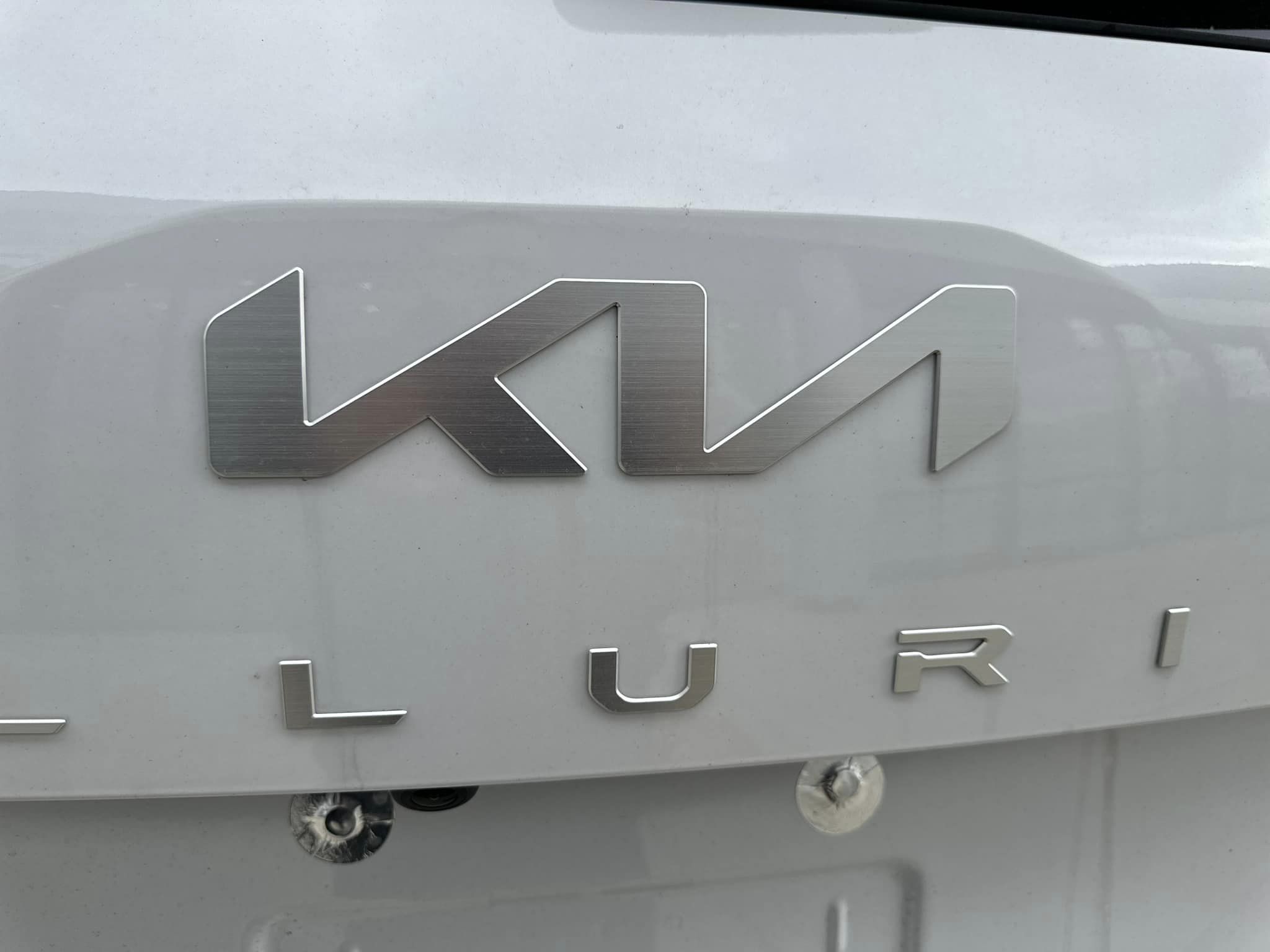 2023 Kia Telluride - SX Trim - Rear Logo Close Up