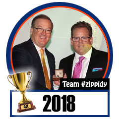 2018 Team Zippidy is #1 in Russ Darrow Group