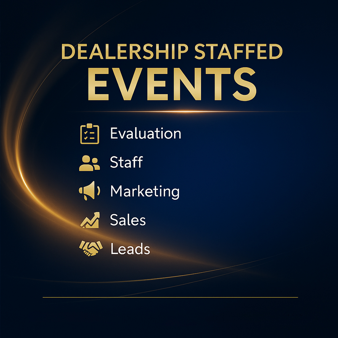 Dealership Staffed Event Services