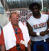 Michael Duda, New Orleans Saints Ricky Williams, and Jim Porter