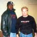 New York Giants Ron Dayne and Michael Duda
