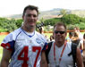 Click to Enlarge Image - Denver Broncos John Lynch with Michael Duda