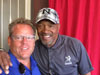 Michael Duda with Nebraska Heisman Trophy Winner Mike Rozier