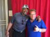 Michael Duda with Nebraska Heisman Trophy Winner Mike Rozier