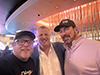 Michael Duda with Derek Stevens and Russ Darrow III Circa Casino Las Vegas