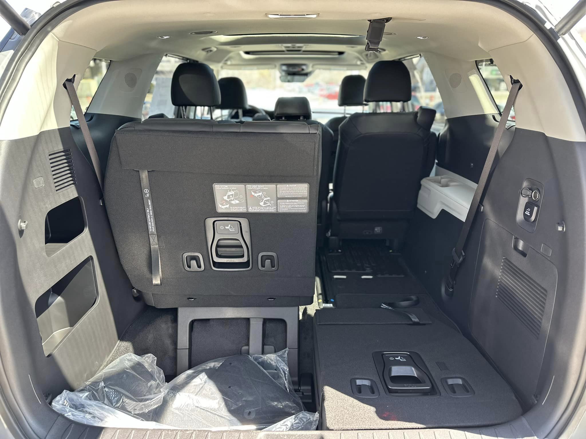 2023 Kia Carnival - Ceramic Gray - SX Prestige Trim - Cargo Space
