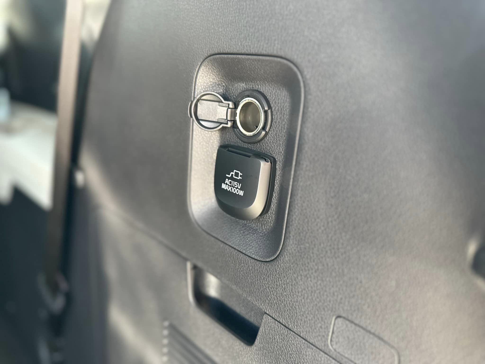 2023 Kia Carnival - Ceramic Gray - SX Prestige Trim - Rear Power Outlets