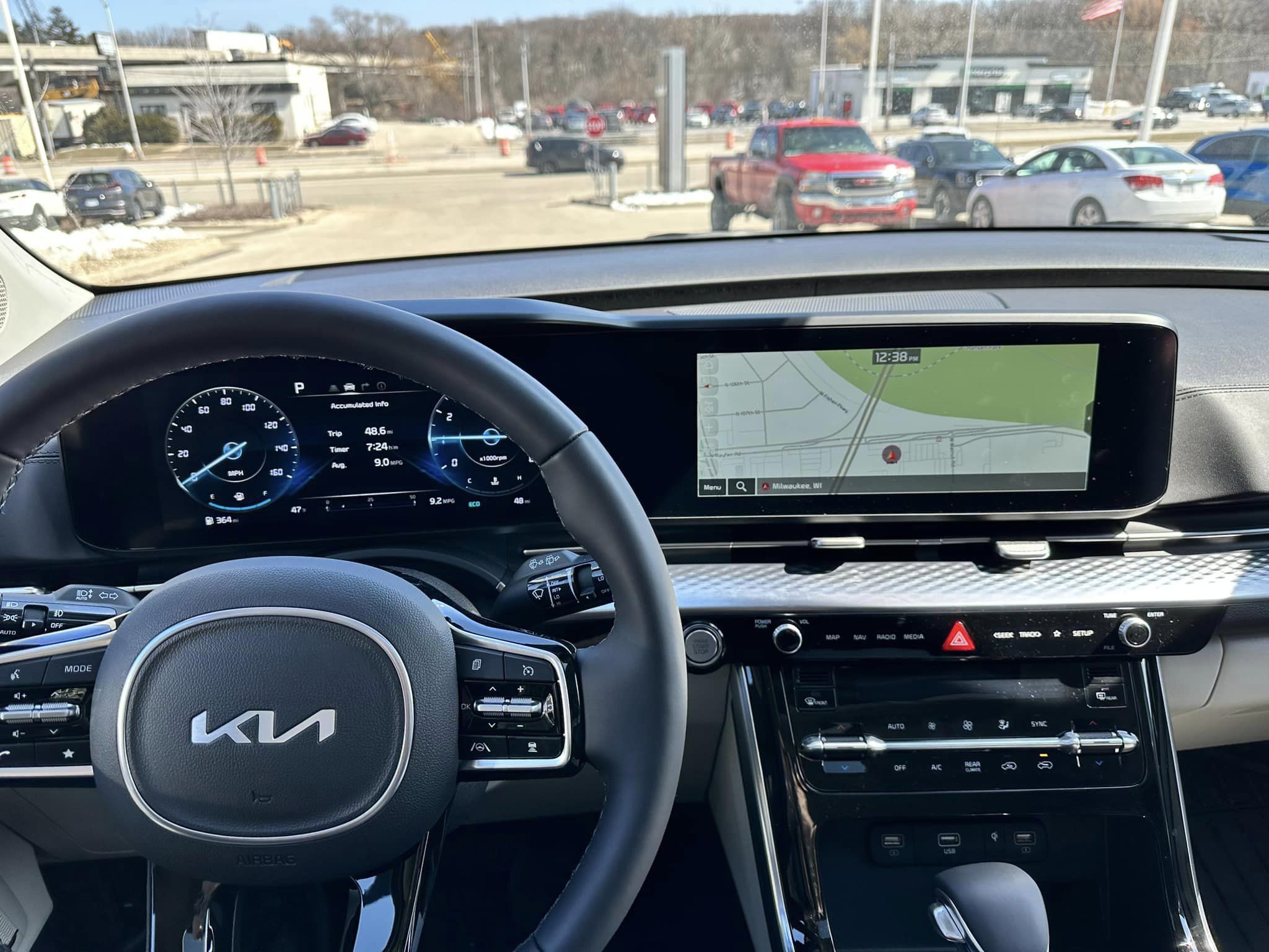 2023 Kia Carnival - Ceramic Gray - SX Prestige Trim - Driver's View