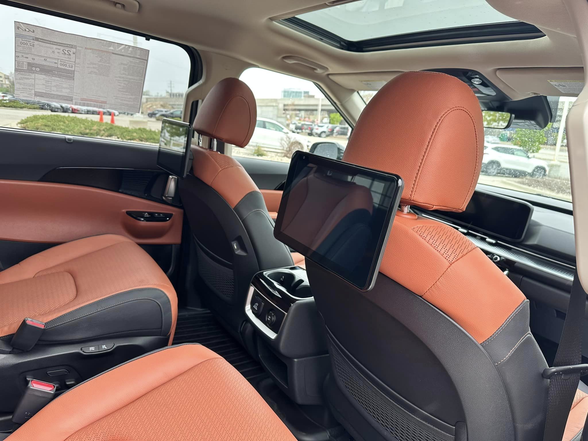 2023 Kia Carnival -  Aurora Black Pearl - SX Prestige Trim - Dual Rear Seat Entertainment Package