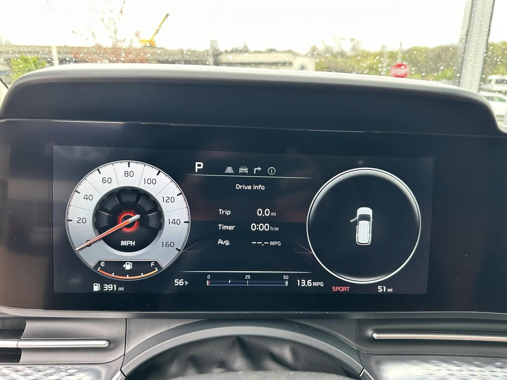 2023 Kia Carnival -  Aurora Black Pearl - SX Prestige Trim - TFT Main Display