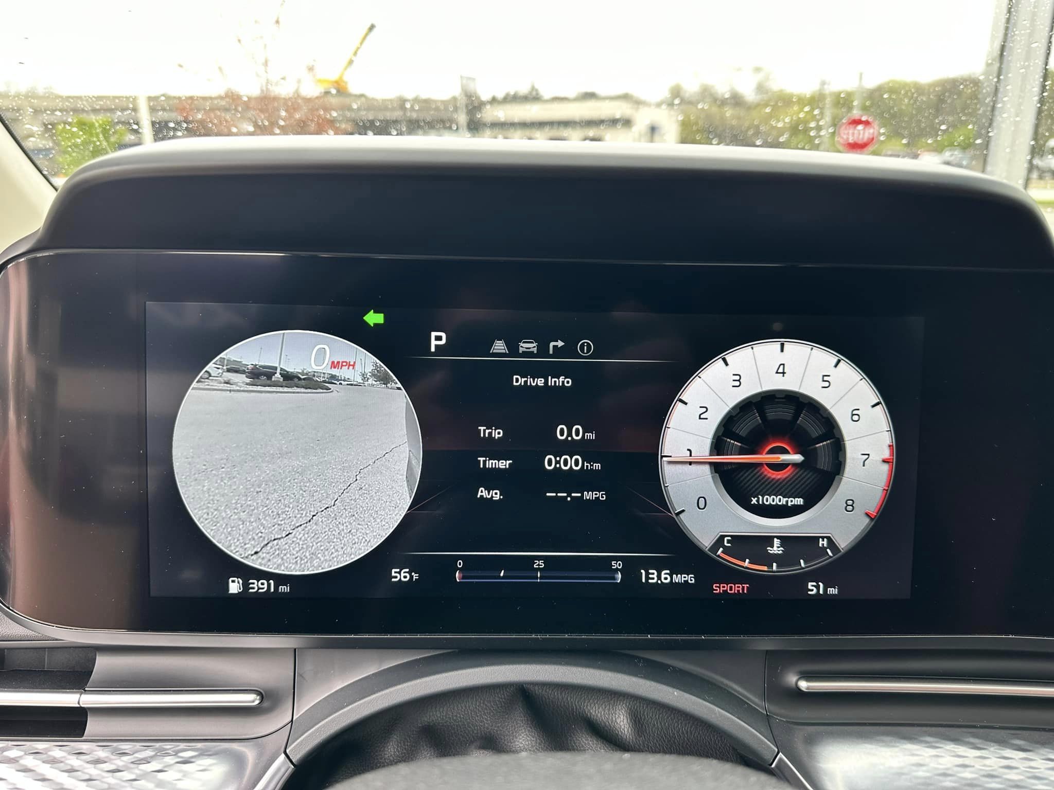 2023 Kia Carnival - Aurora Black Pearl - SX Prestige Trim - Blind Spot View Monitor