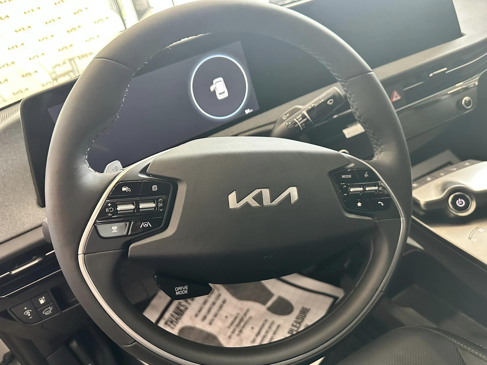 2023 Kia EV6 - Glacier - Wind Trim - Steering Wheel