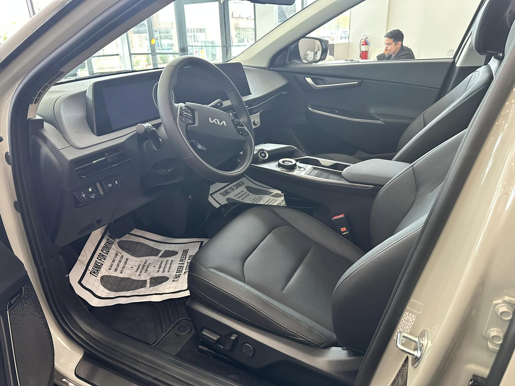 2023 Kia EV6 - Glacier - Wind Trim - Driver Cockpit