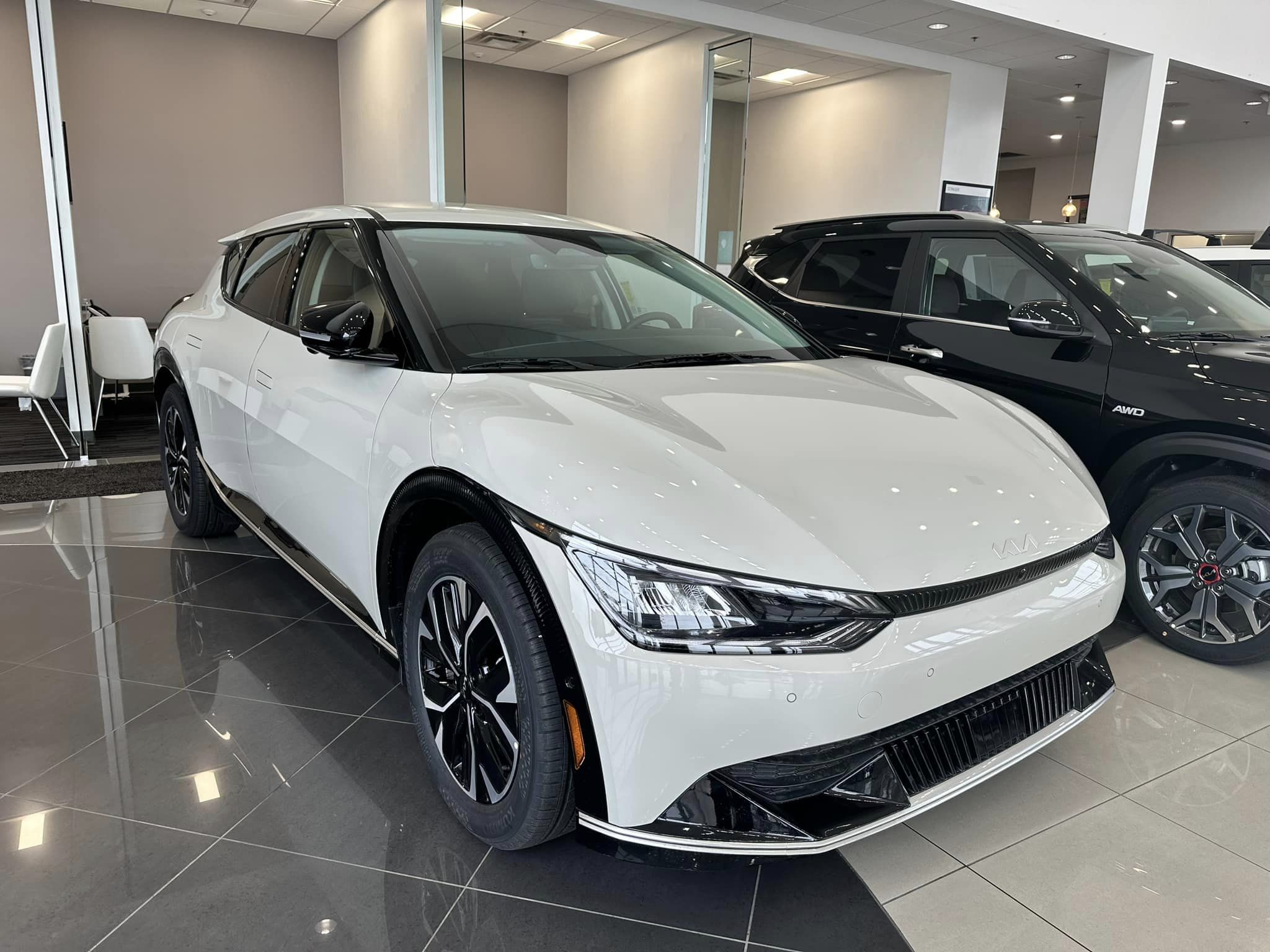 2023 Kia EV6 - Glacier - Wind Trim - Front Passenger View