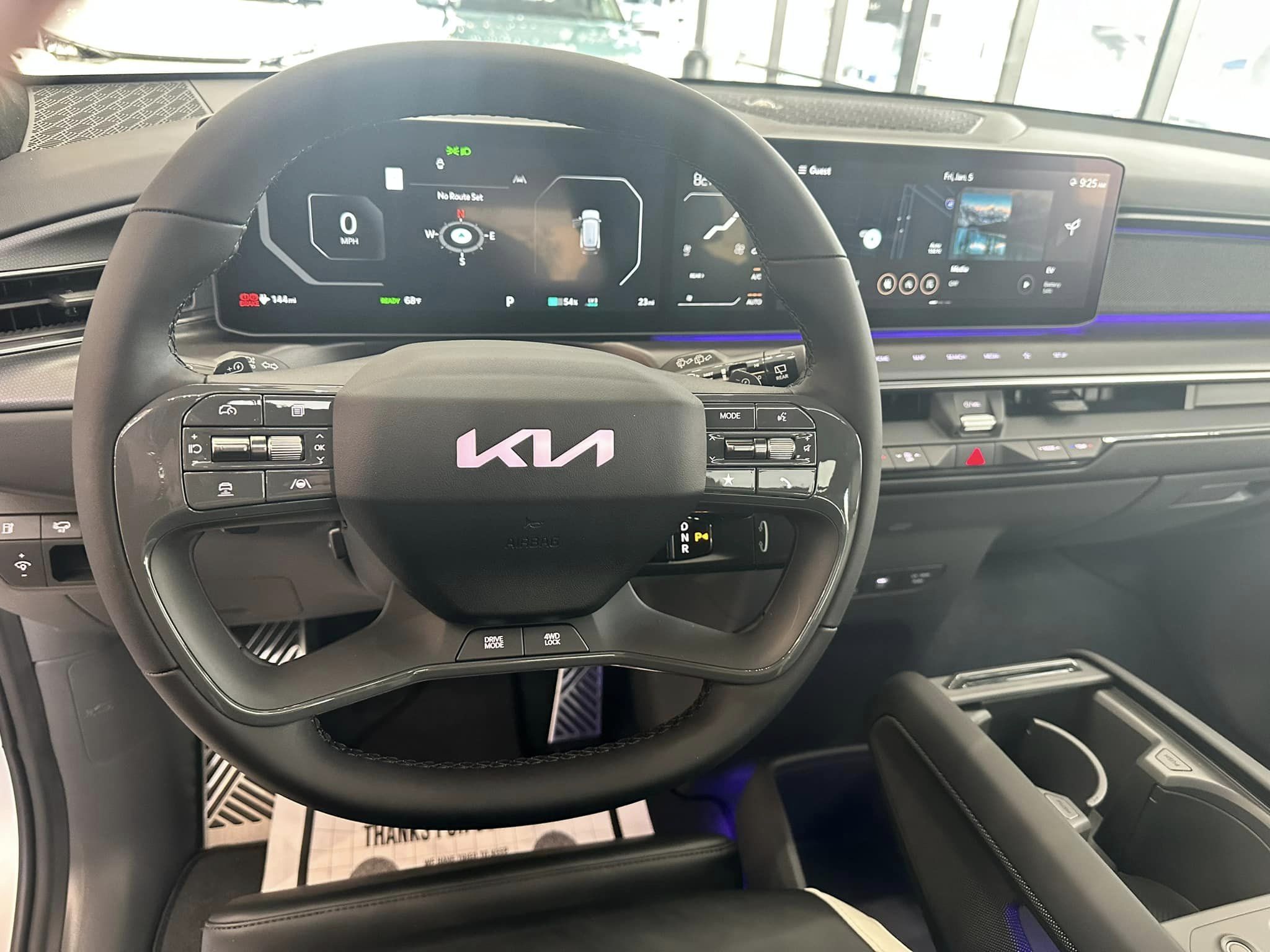 2024 Kia EV9 - Ivory Silver/Gray Interior - GT-Line Trim - 