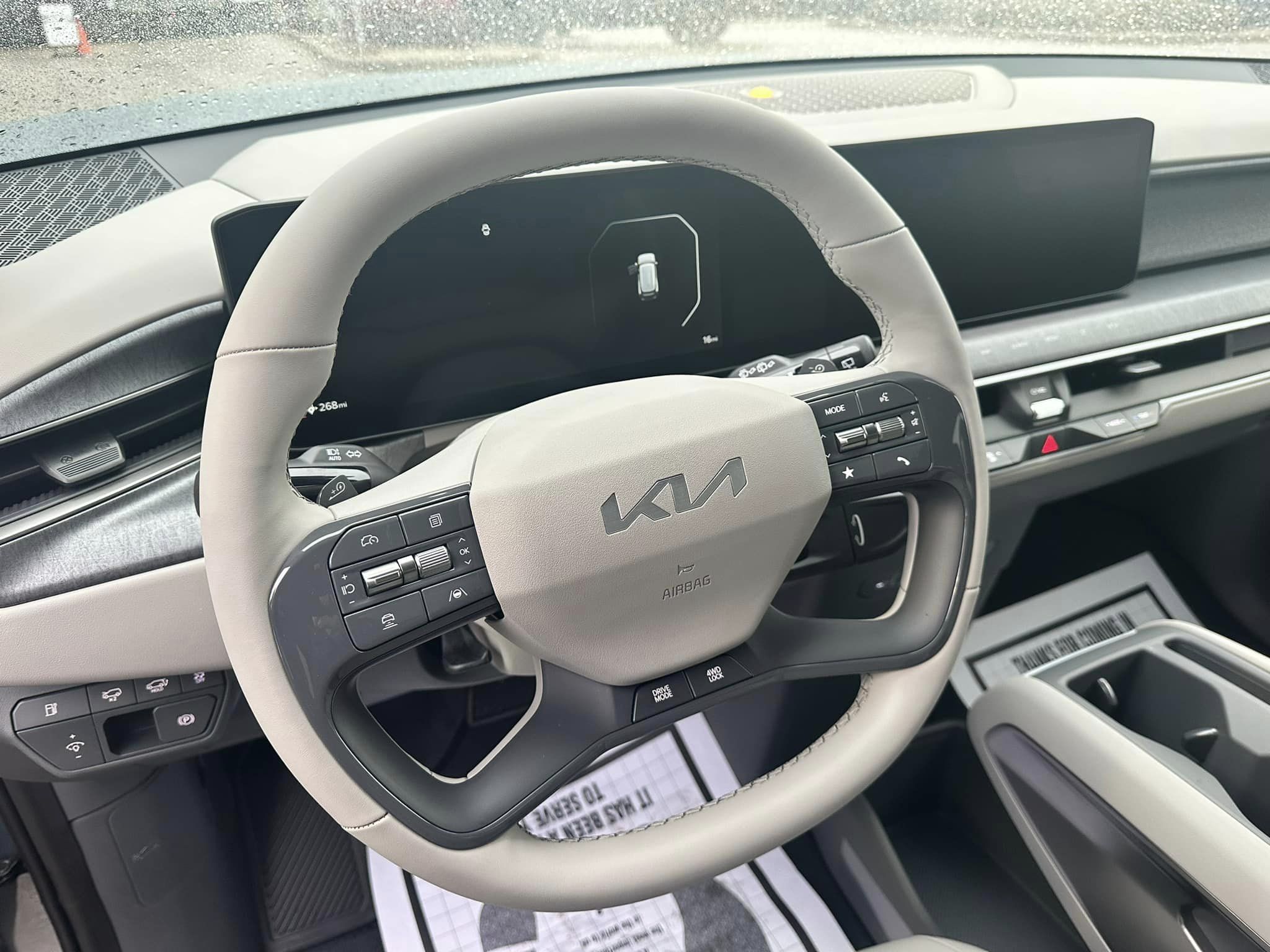 2024 Kia EV9 - Ice Green/Light Gray Interior - Wave AWD Trim - 
