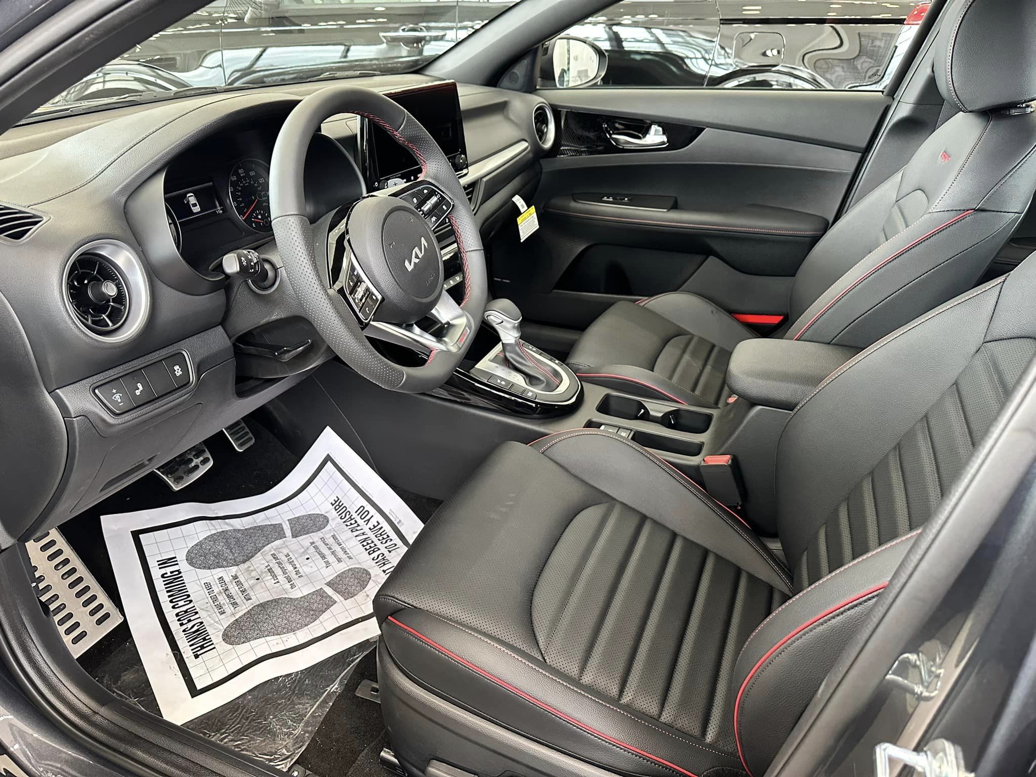 2023 Kia Forte -  Gravity Gray - GT Trim - Driver's Cockpit