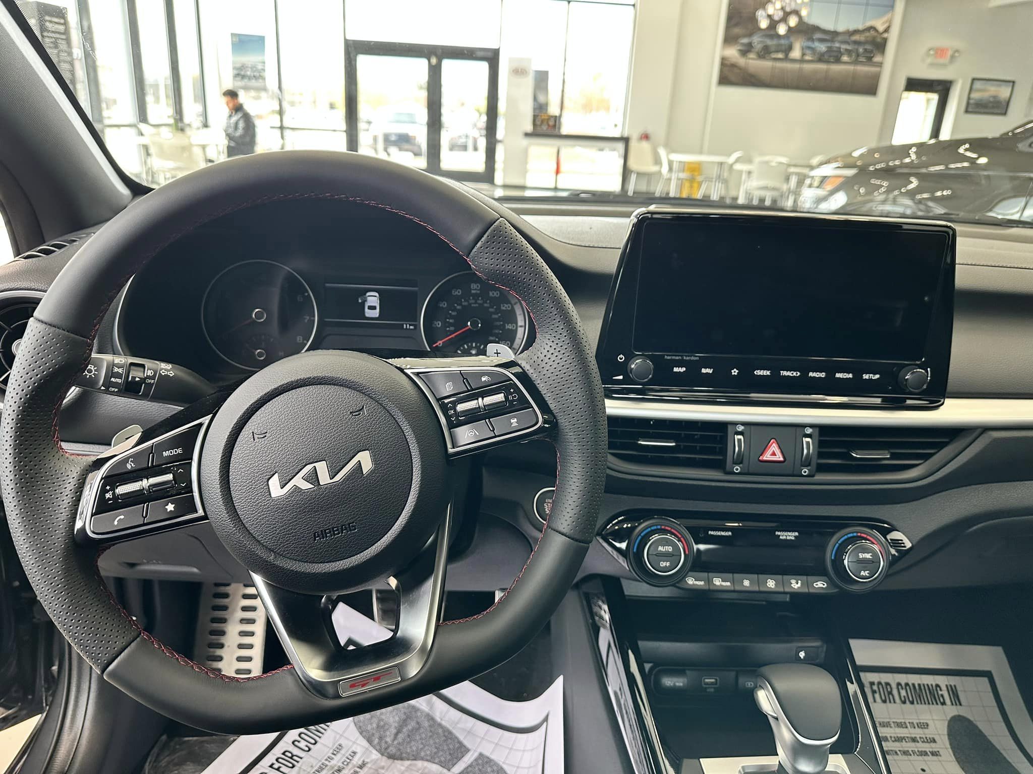 2023 Kia Forte - Gravity Gray - GT Trim - Driver's View