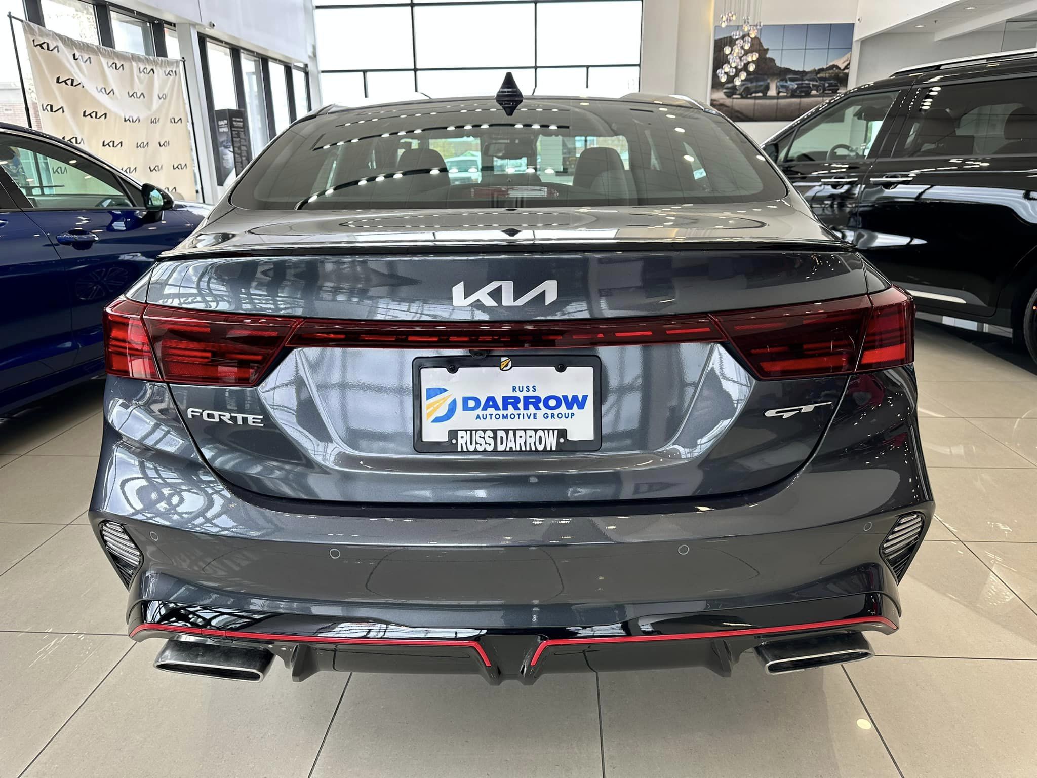 2023 Kia Forte - Gravity Gray - GT Trim - Rear View