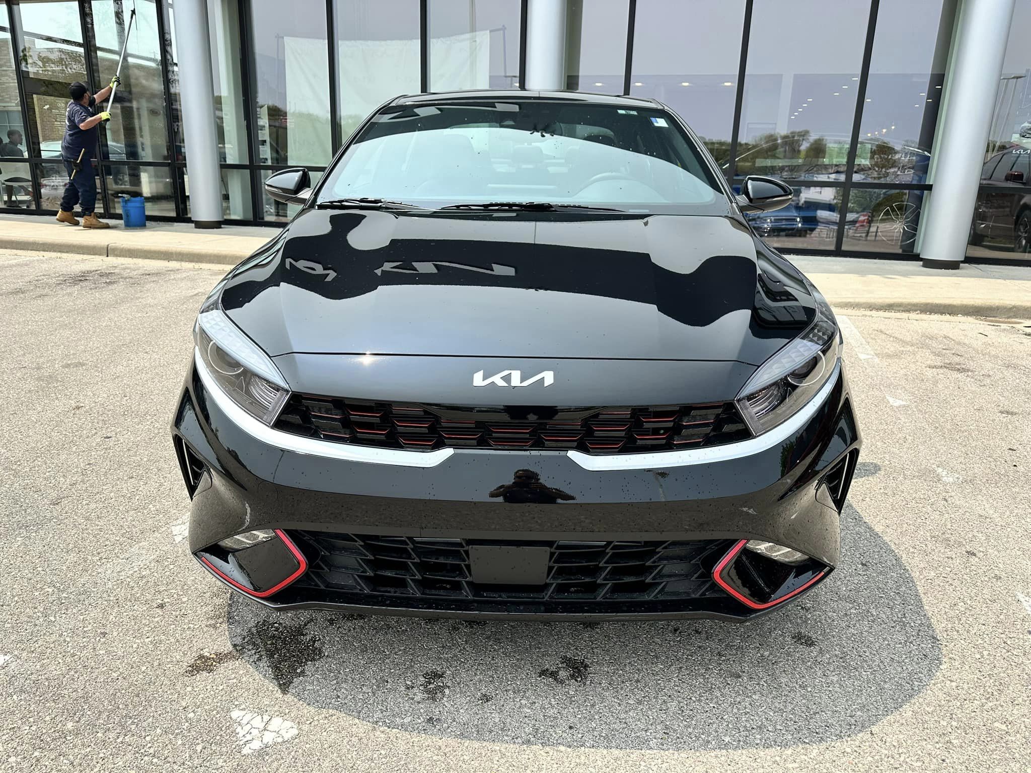 2023 Kia Forte -  Aurora Black - GT-Line Trim - Front View