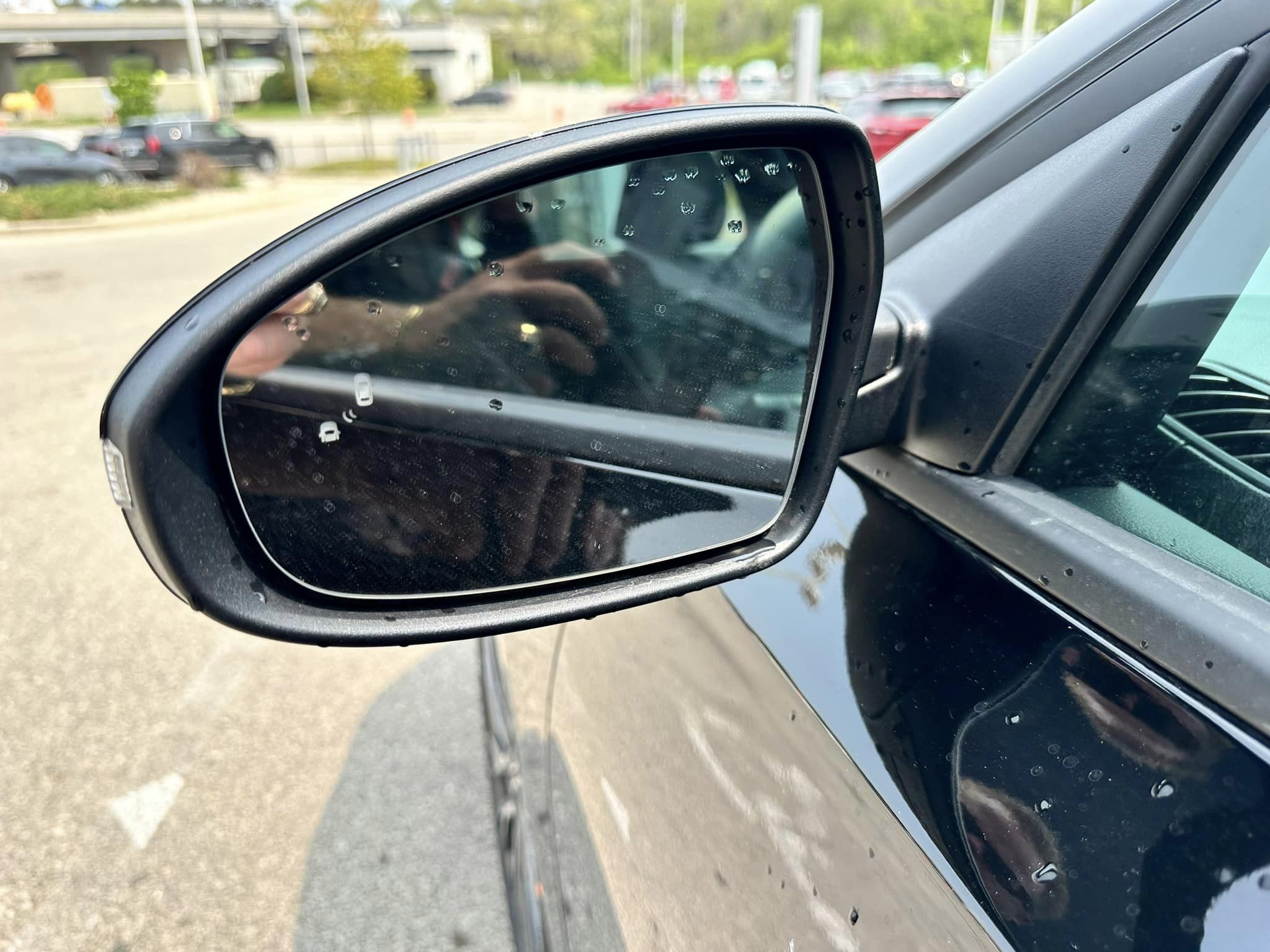 2023 Kia Forte -  Aurora Black - GT-Line Trim - Side Mirror