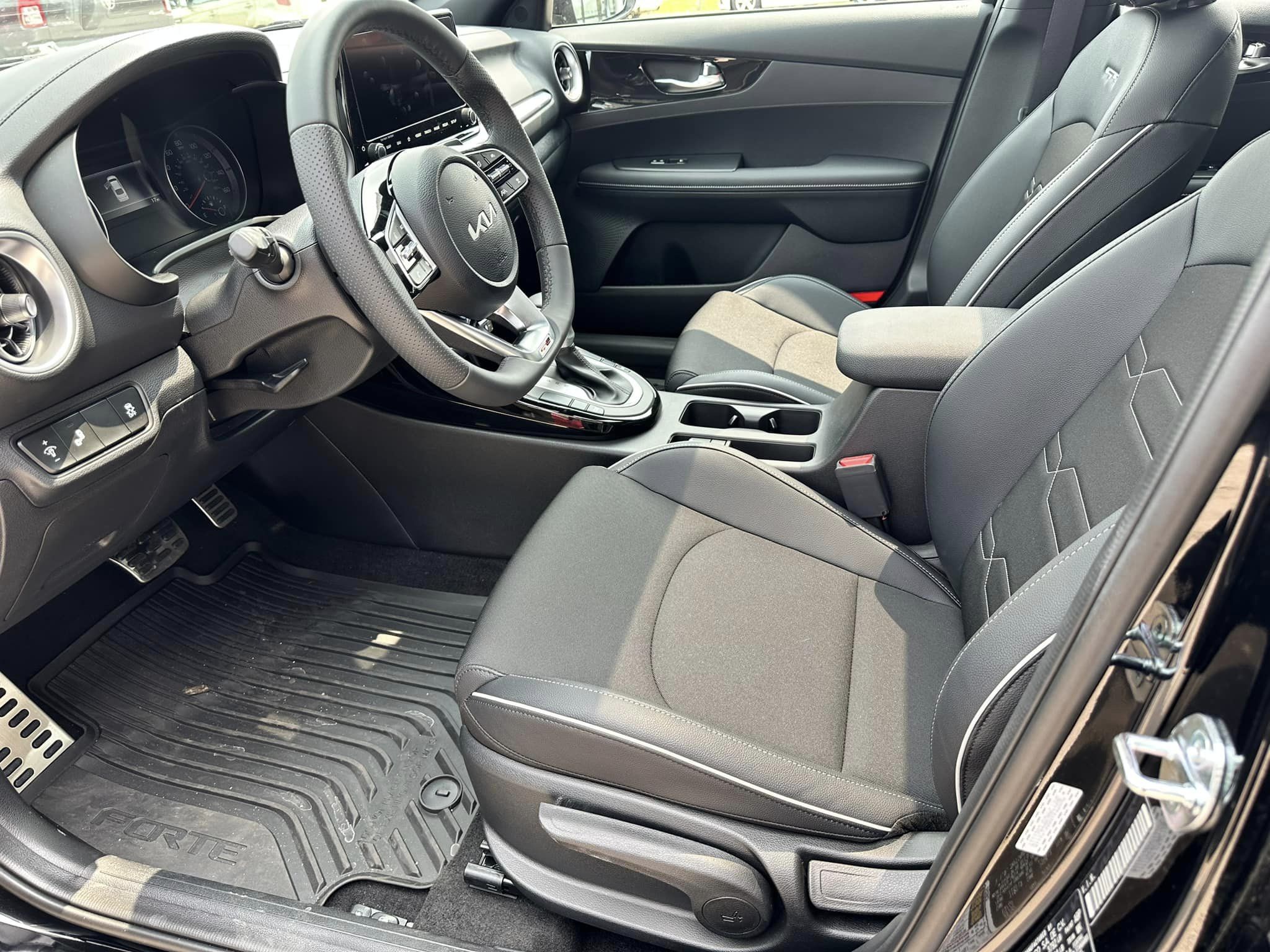 2023 Kia Forte -  Aurora Black - GT-Line Trim - Driver's Cockpit