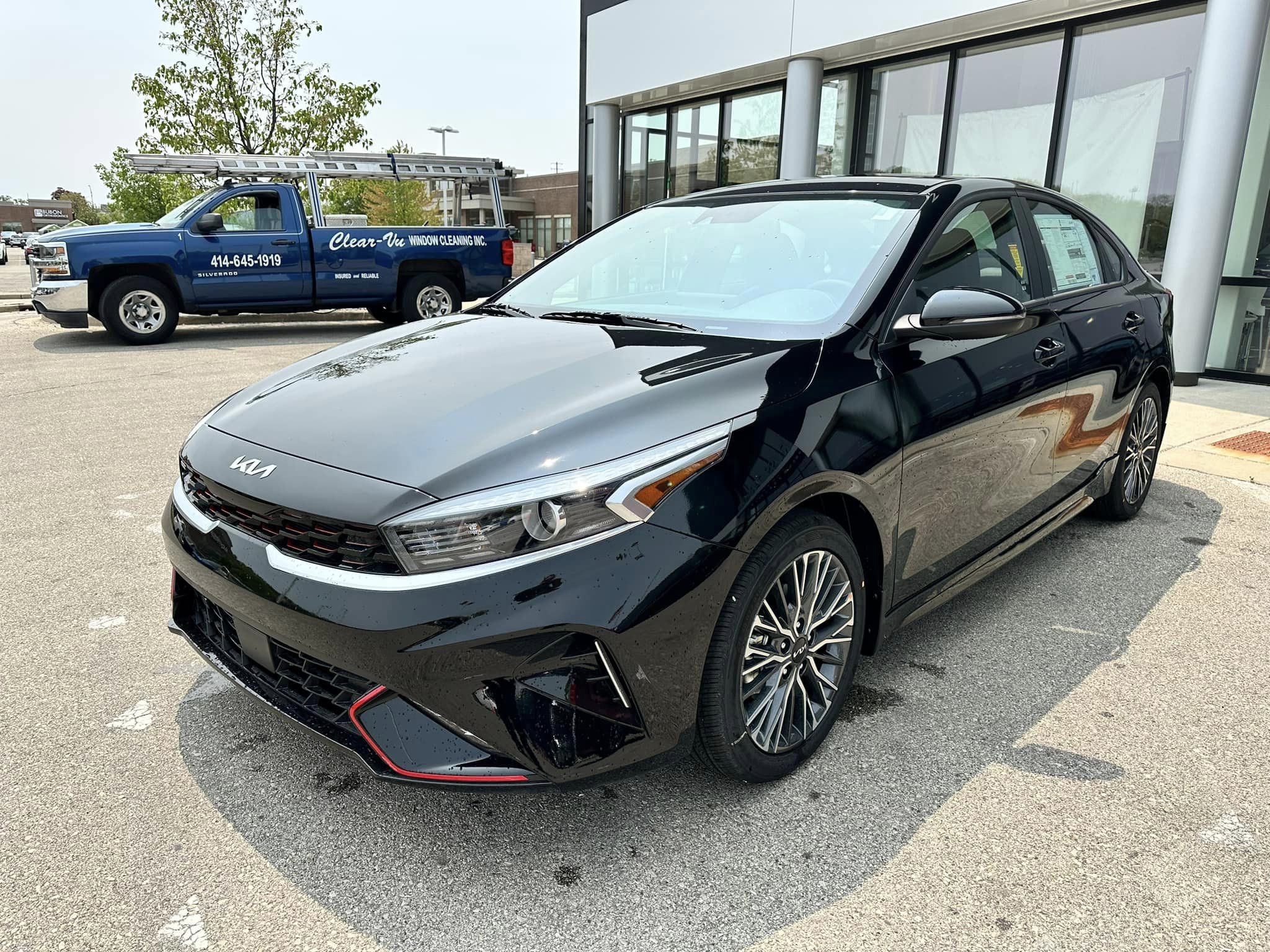 2023 Kia Forte -  Aurora Black - GT-Line Trim - Driver's Side Front View