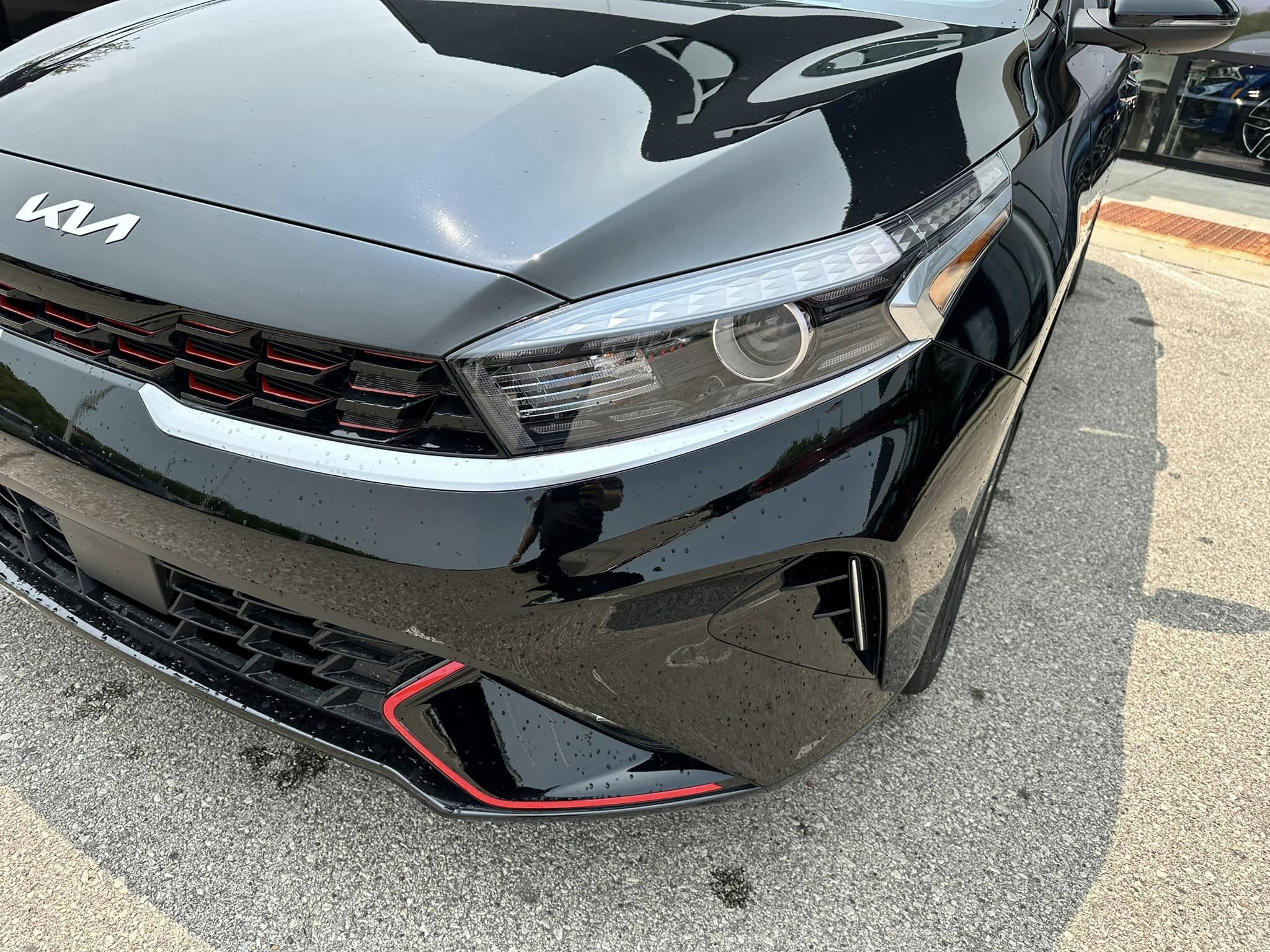 2023 Kia Forte -  Aurora Black - GT-Line Trim - Front Driver's Side
