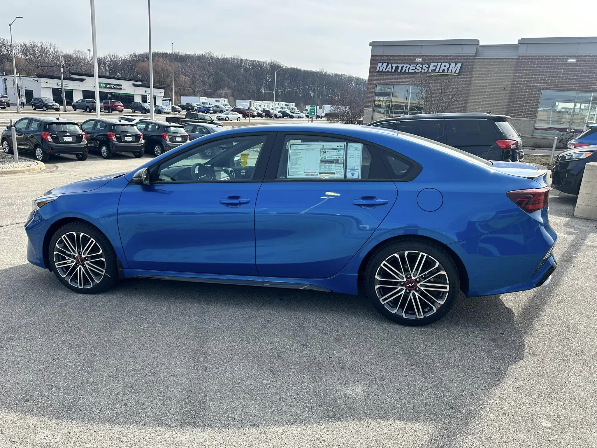 2024 Kia Forte - Sporty Blue - GT Manual Trim - 