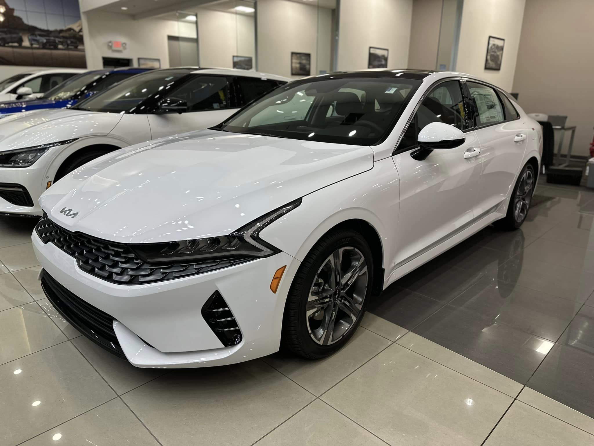 2023 Kia K5 - Glacial White Pearl - Driver's Side View