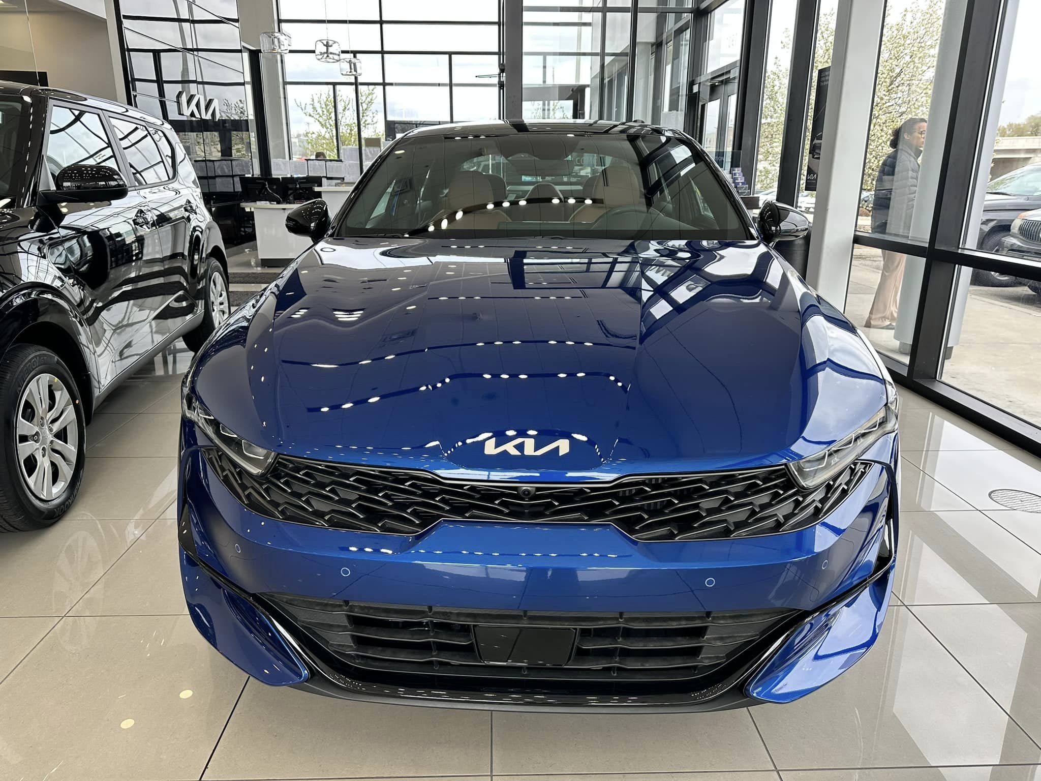 2023 Kia K5 - Saphire Blue GT FWD - Front View