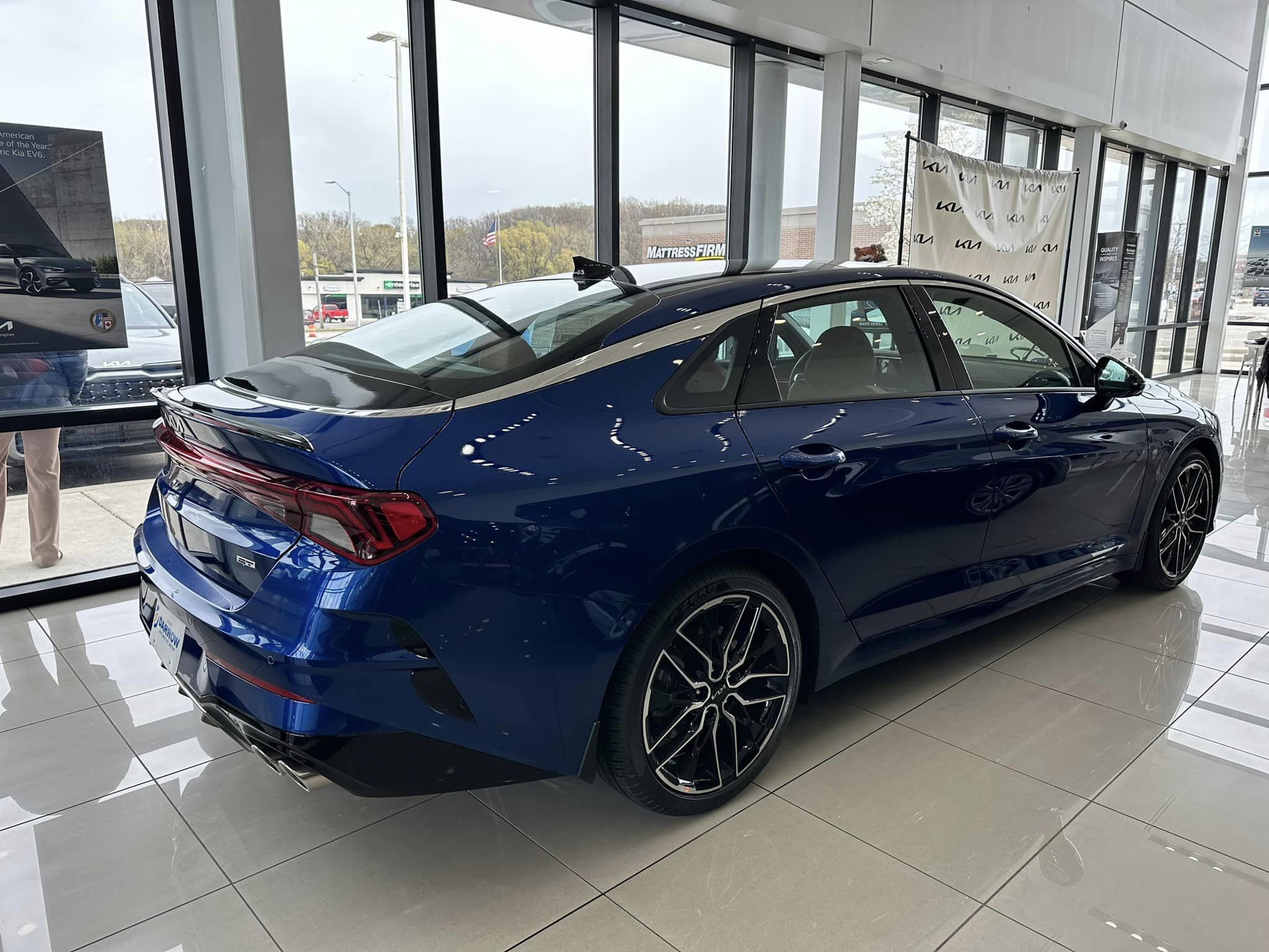 2023 Kia K5 - Saphire Blue GT FWD - Passenger's Side