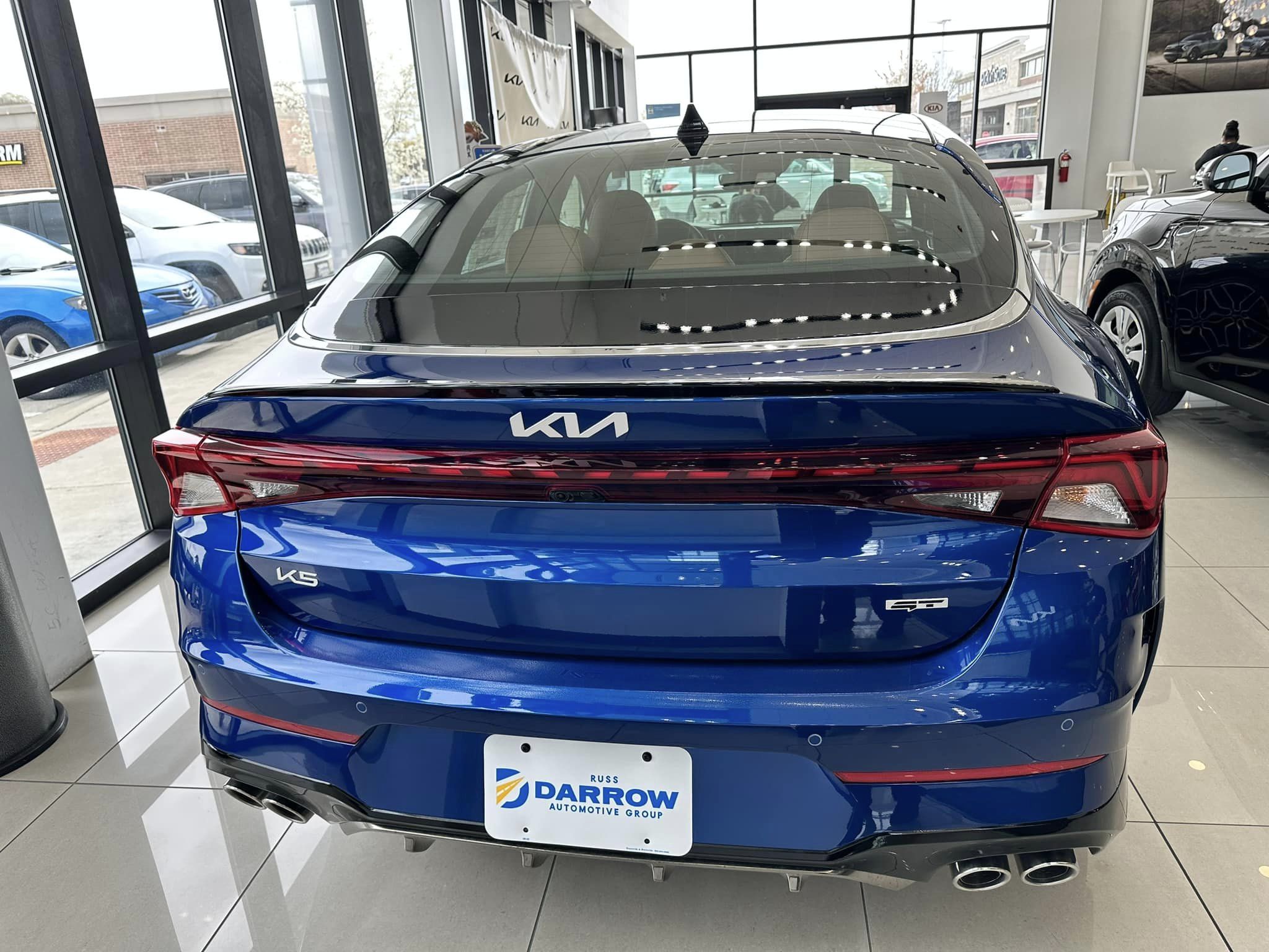 2023 Kia K5 - Saphire Blue GT FWD - Rear View