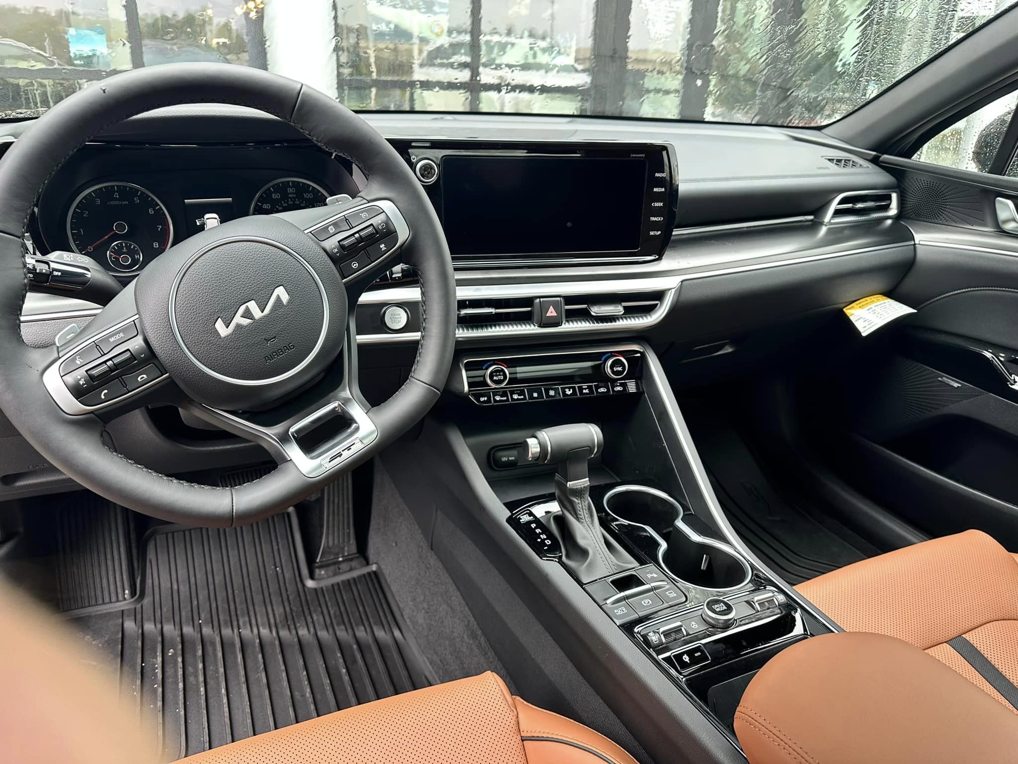 2024 Kia K5 - Ebony Black GT FWD - Driver's View