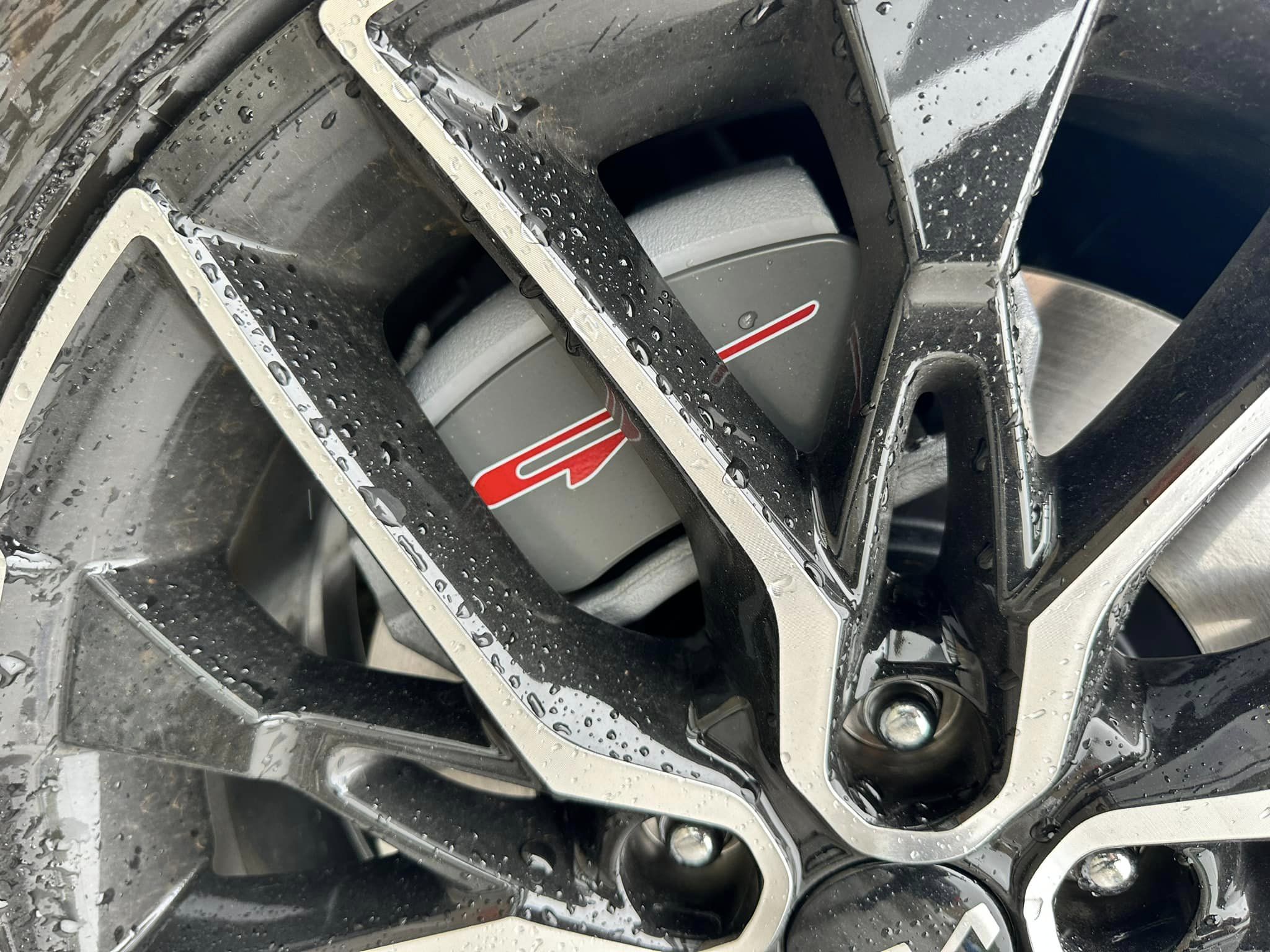 2024 Kia K5 - Ebony Black GT FWD - Close Up of Brake Caliper