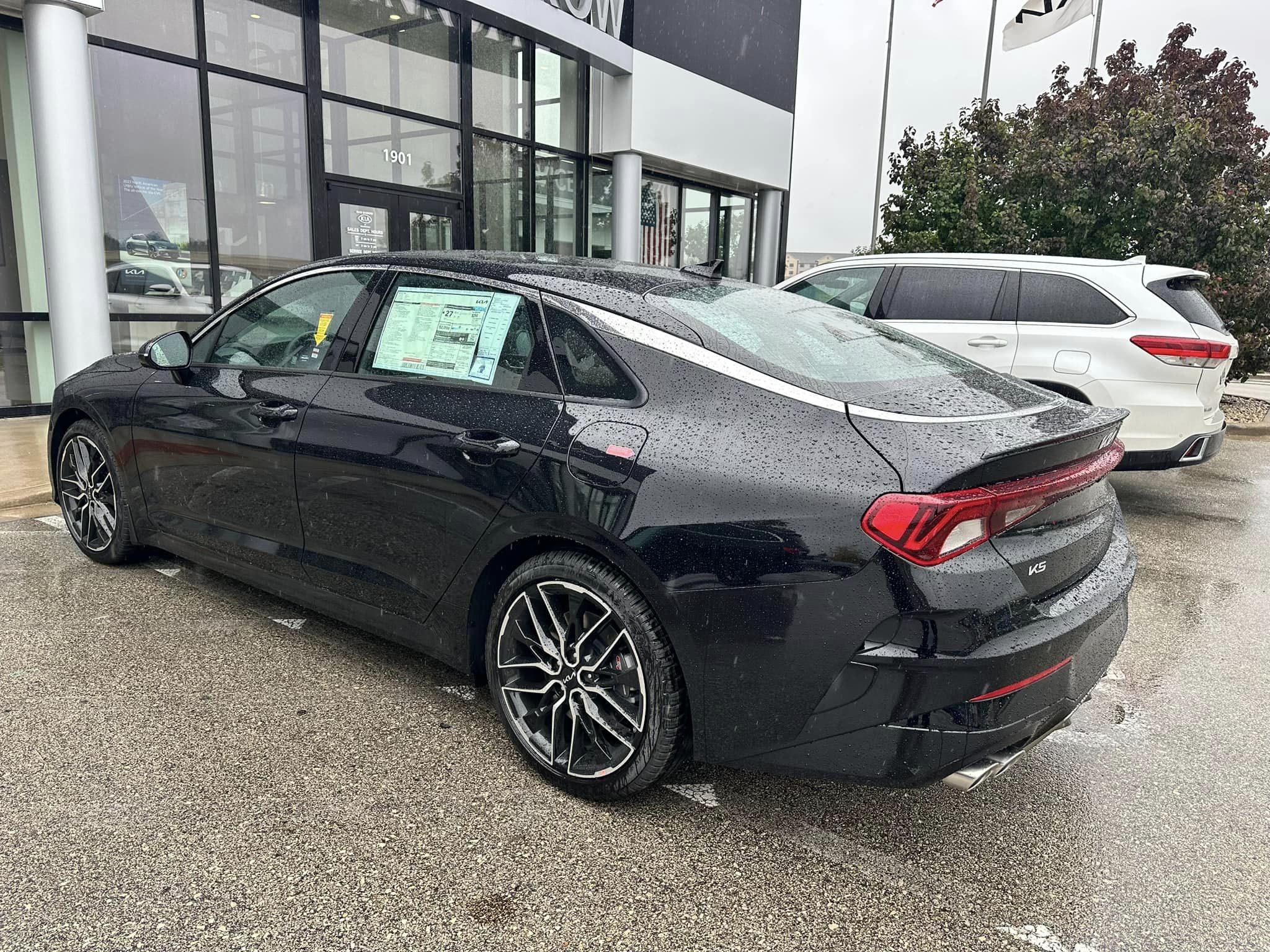 2024 Kia K5 - Ebony Black GT FWD - Driver's Side Rear