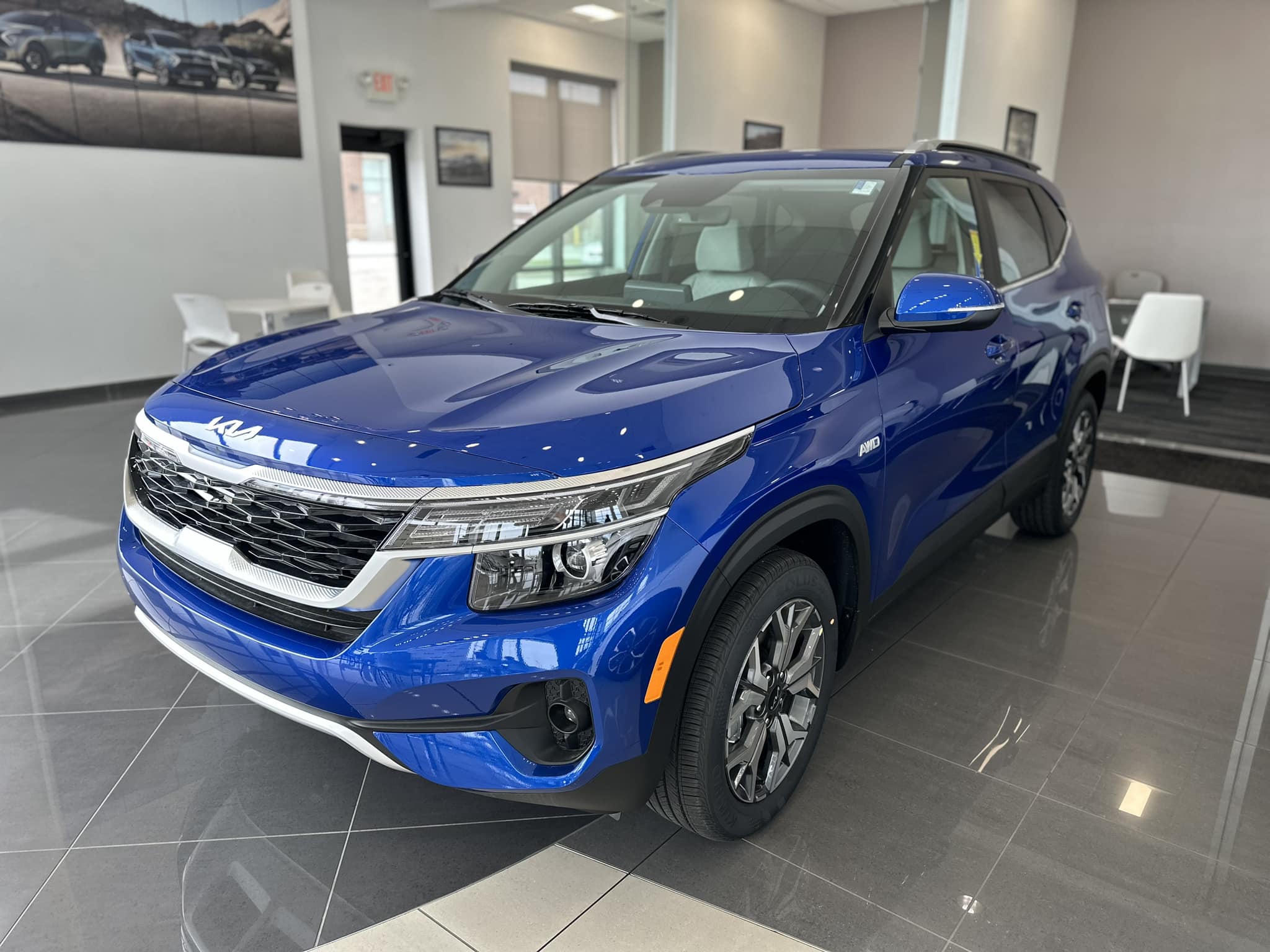 2023 Kia Seltos - Neptune Blue - EX Trim - Driver's Side View