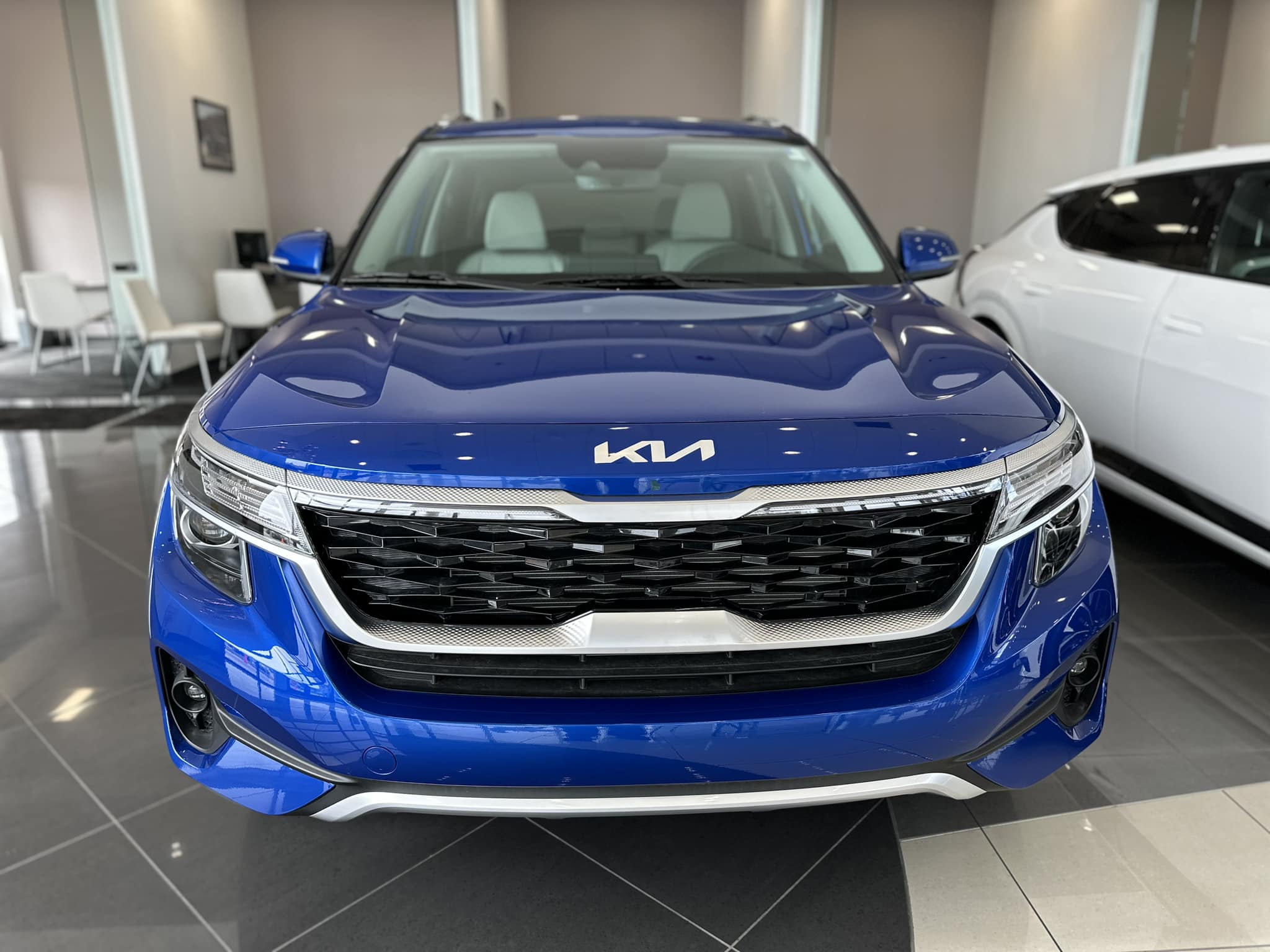 2023 Kia Seltos - Neptune Blue - EX Trim - Front View
