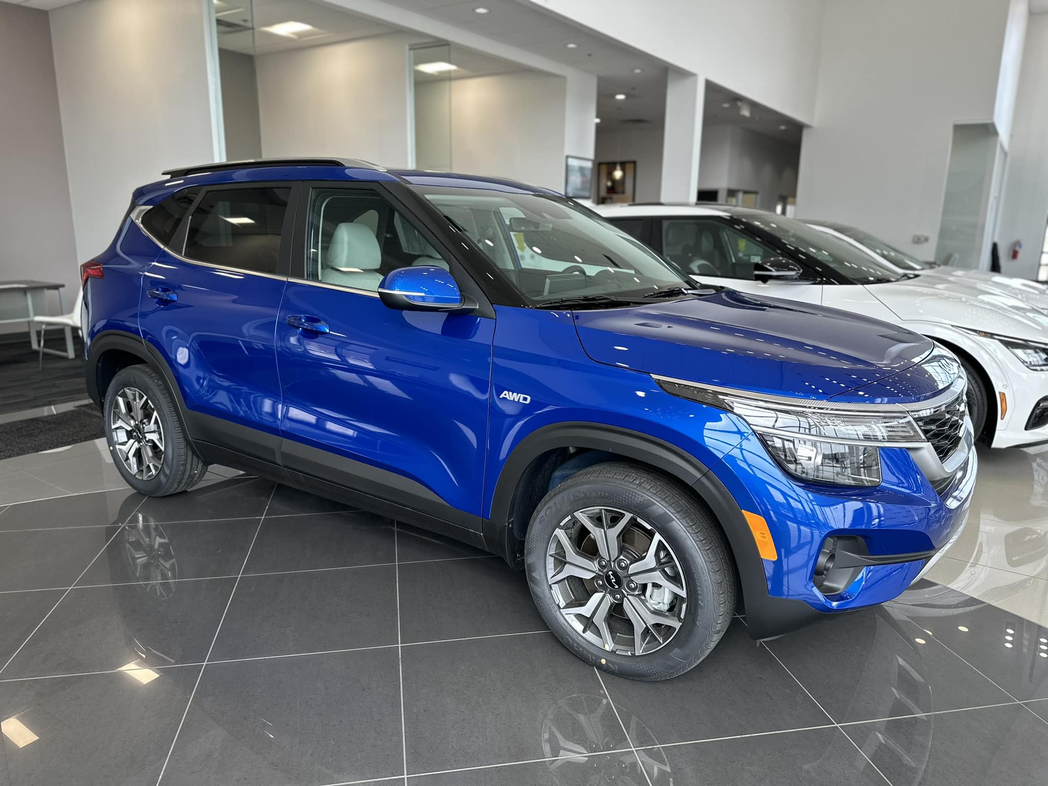 2023 Kia Seltos - Neptune Blue - EX Trim - Passenger Side View