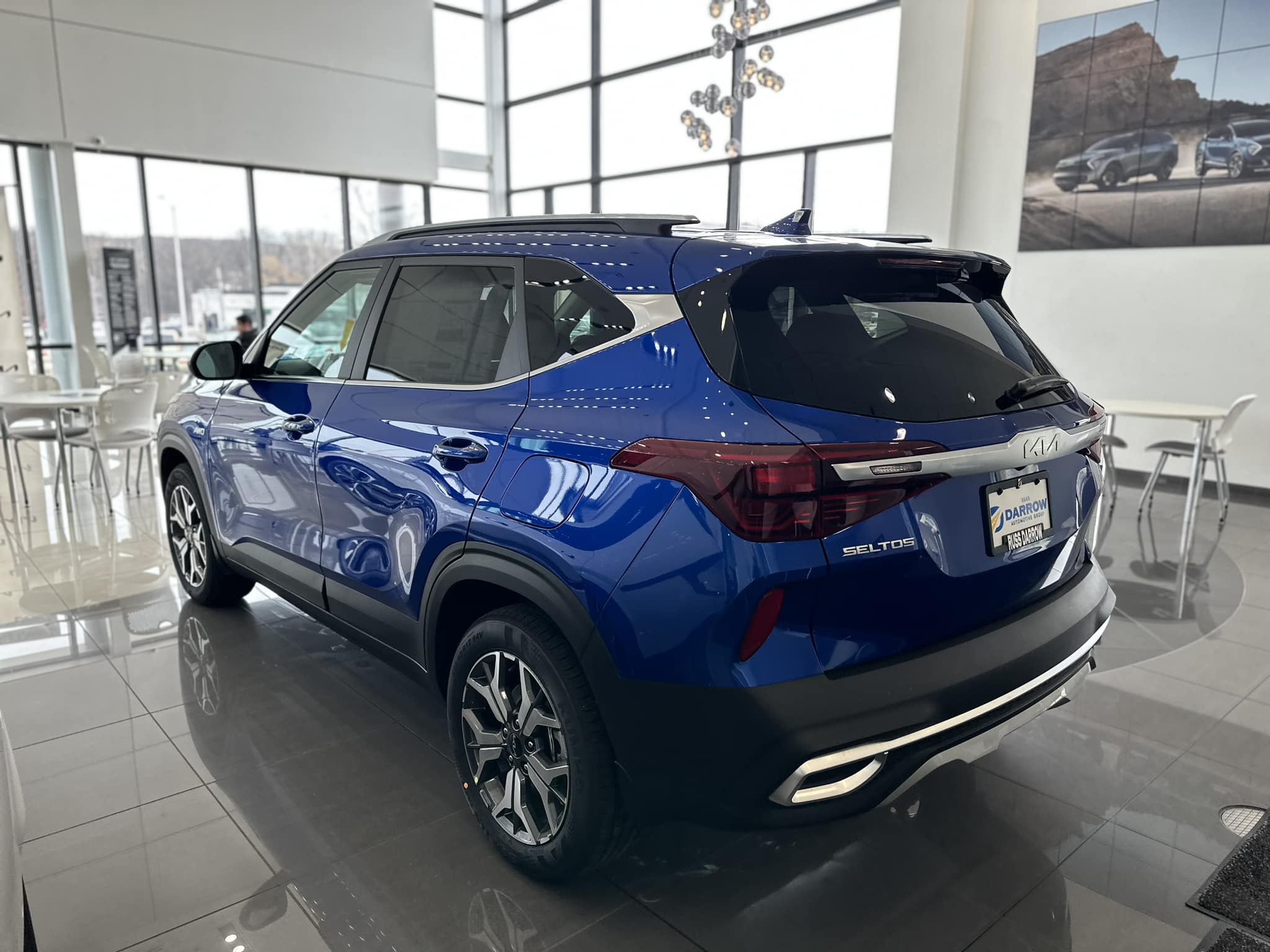 2023 Kia Seltos - Neptune Blue - EX Trim - Driver's View