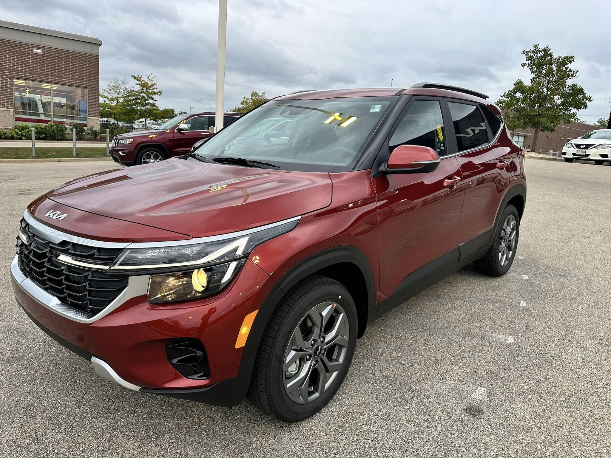 2024 Kia Seltos - Mars Orange - S Trim - Driver's Side Front View