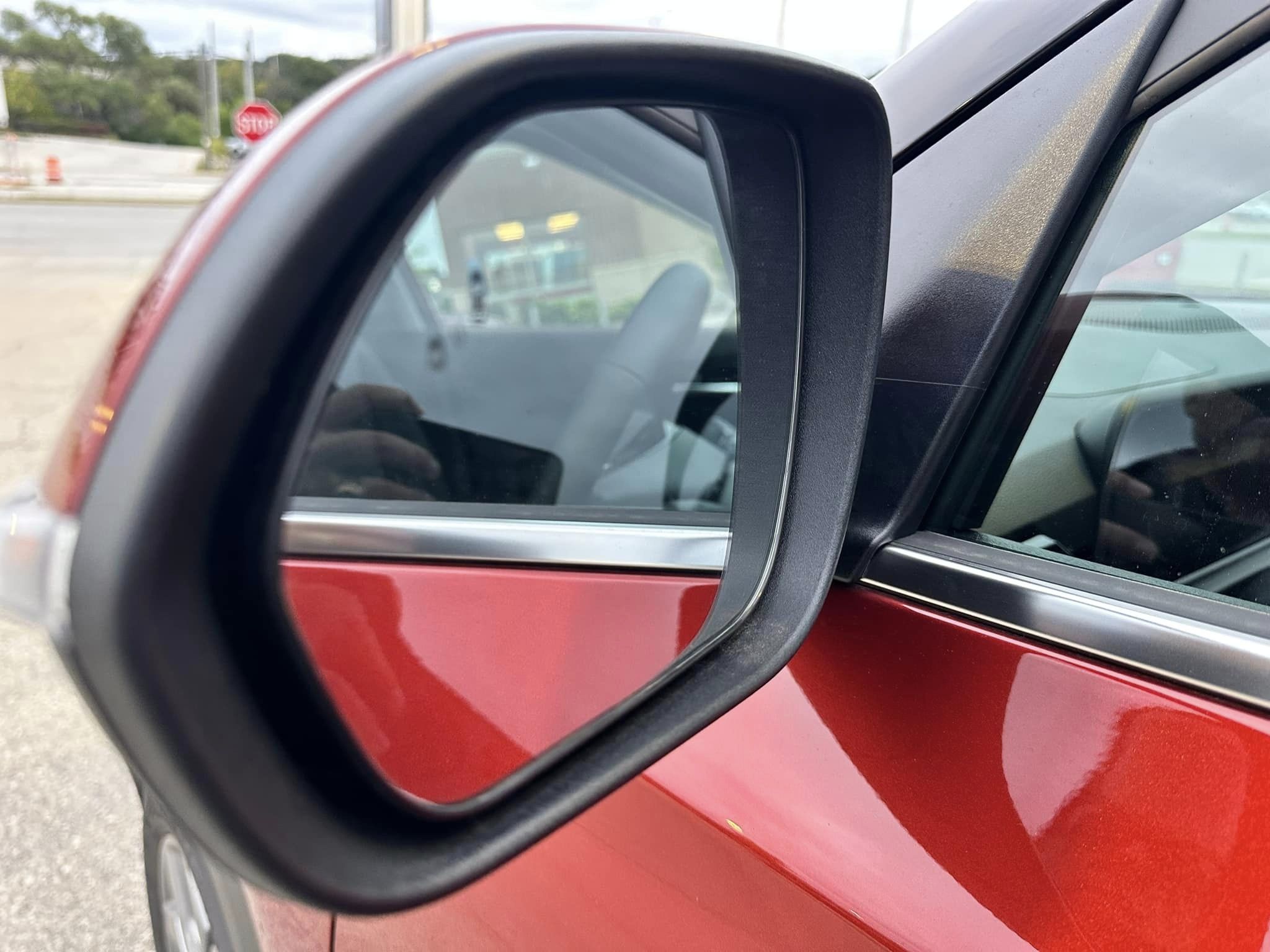 2024 Kia Seltos - Mars Orange - S Trim - Blind Spot Review Mirror