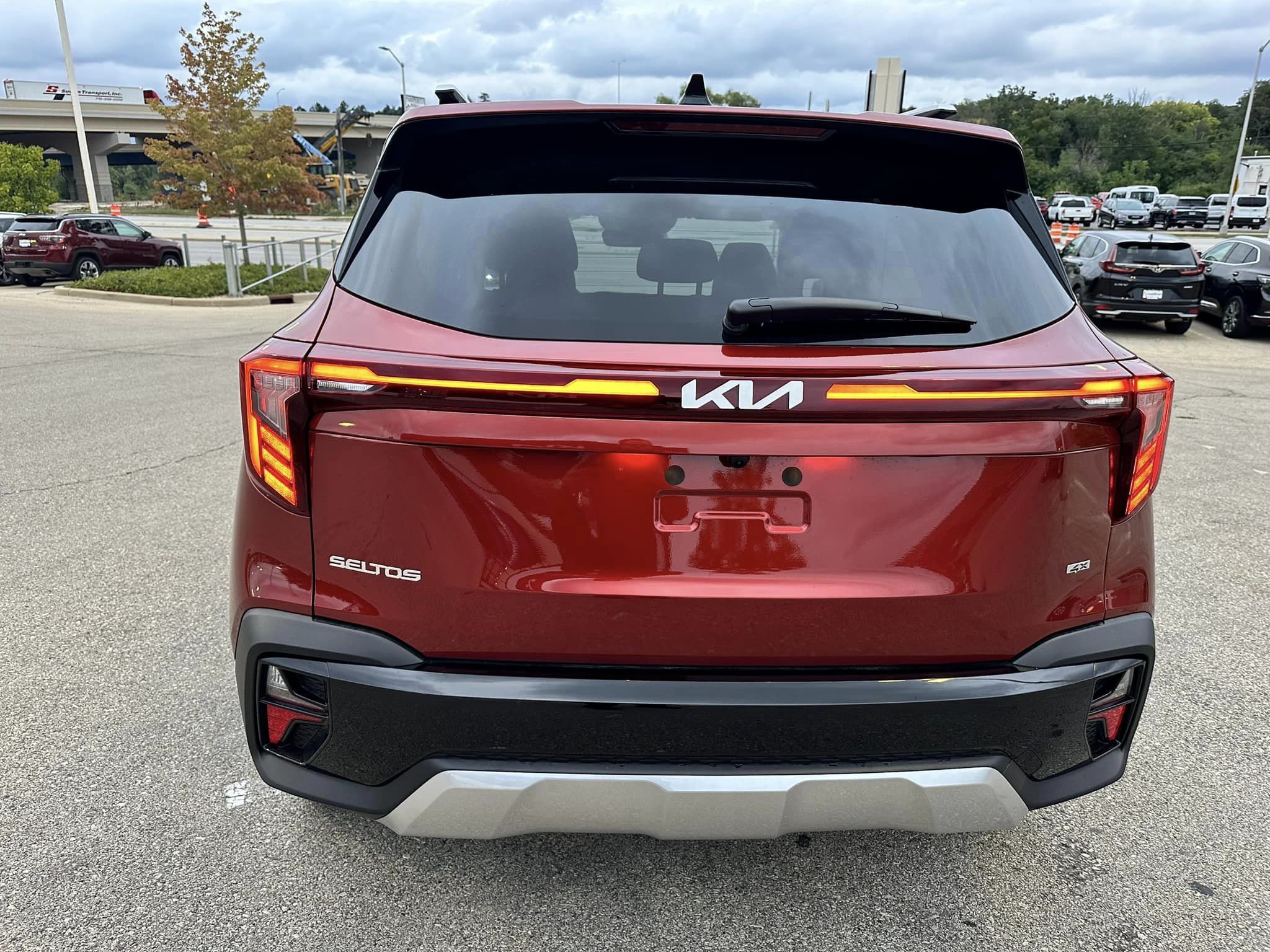 2024 Kia Seltos - Mars Orange - S Trim - Rear View